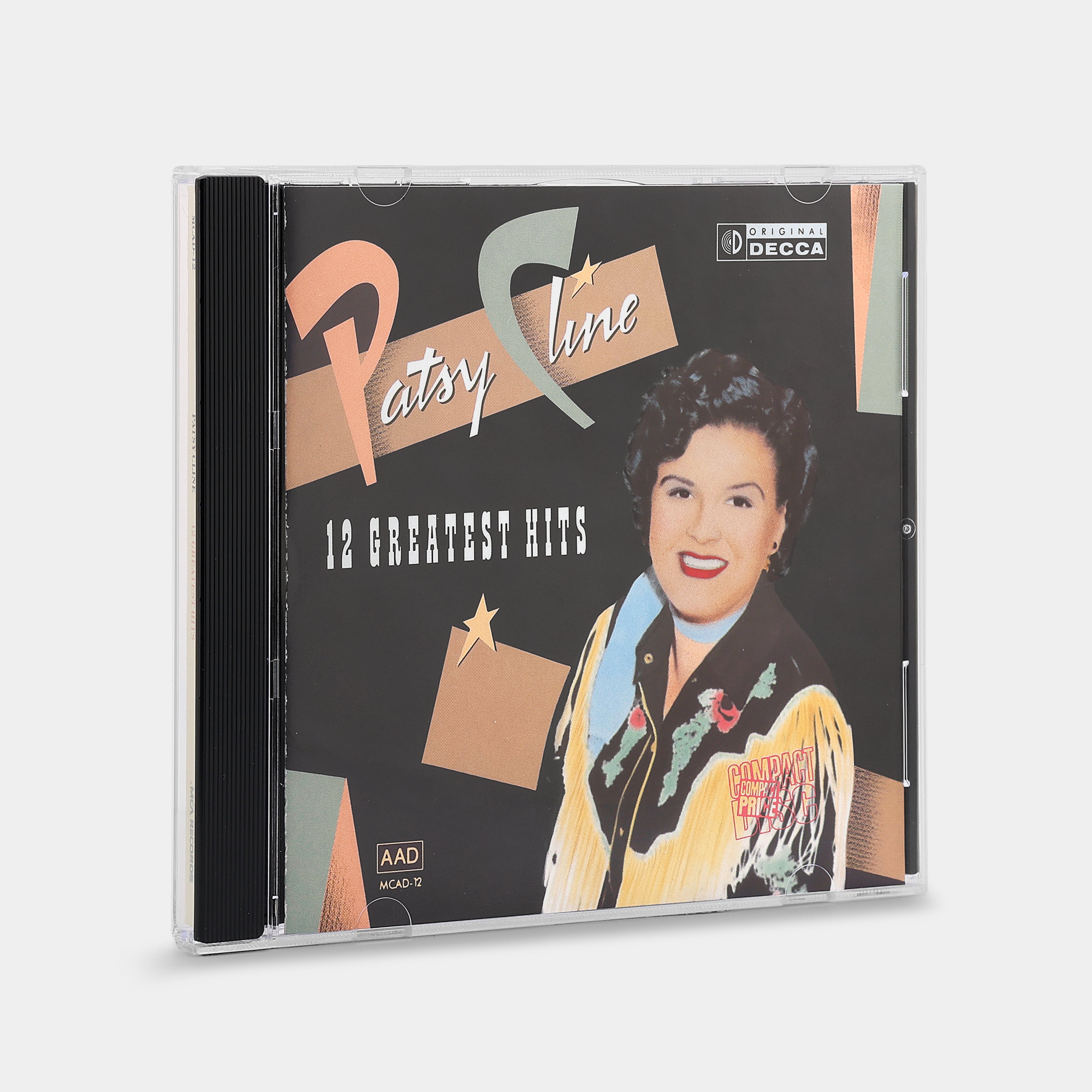 Patsy Cline - 12 Greatest Hits CD
