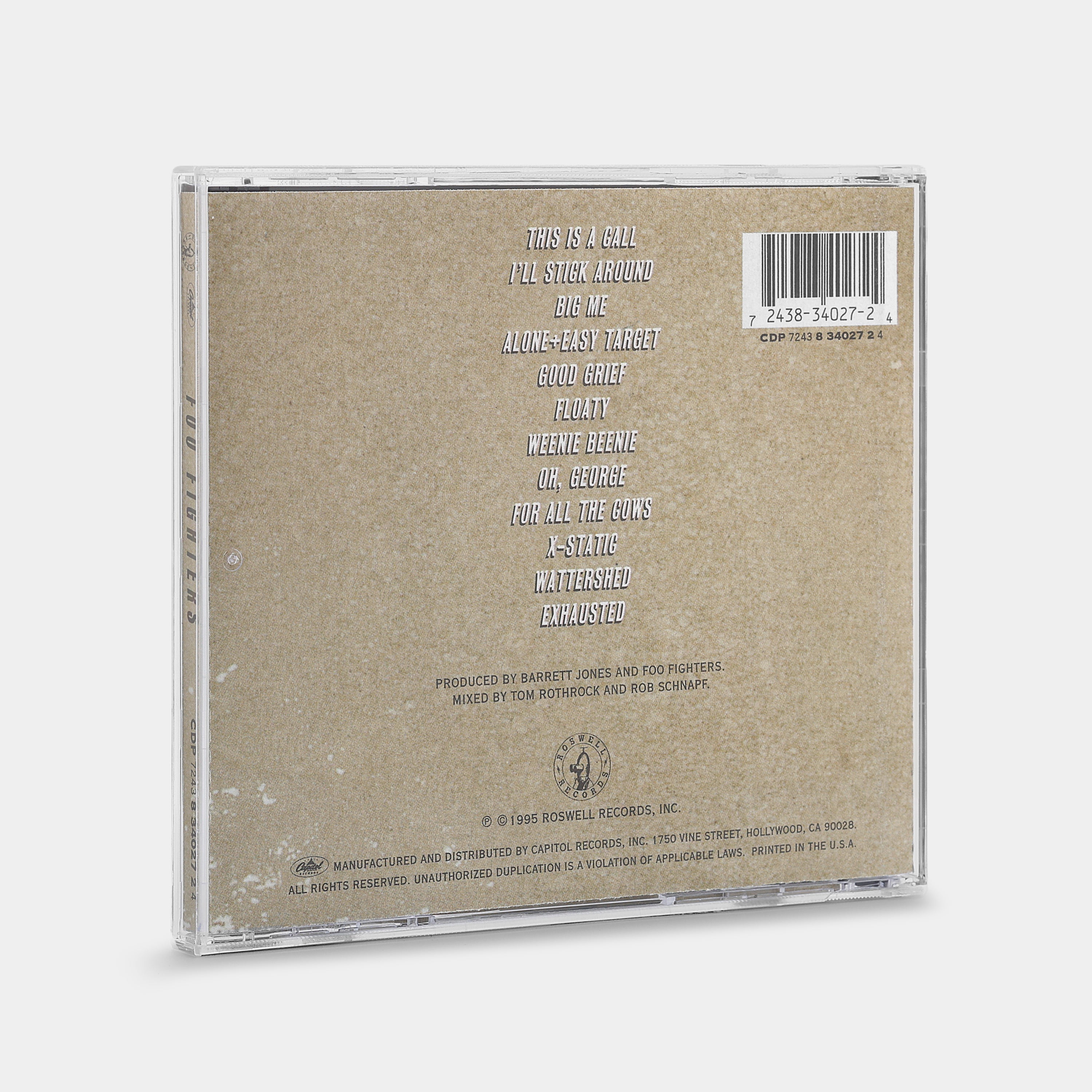 Foo Fighters - Foo Fighters CD