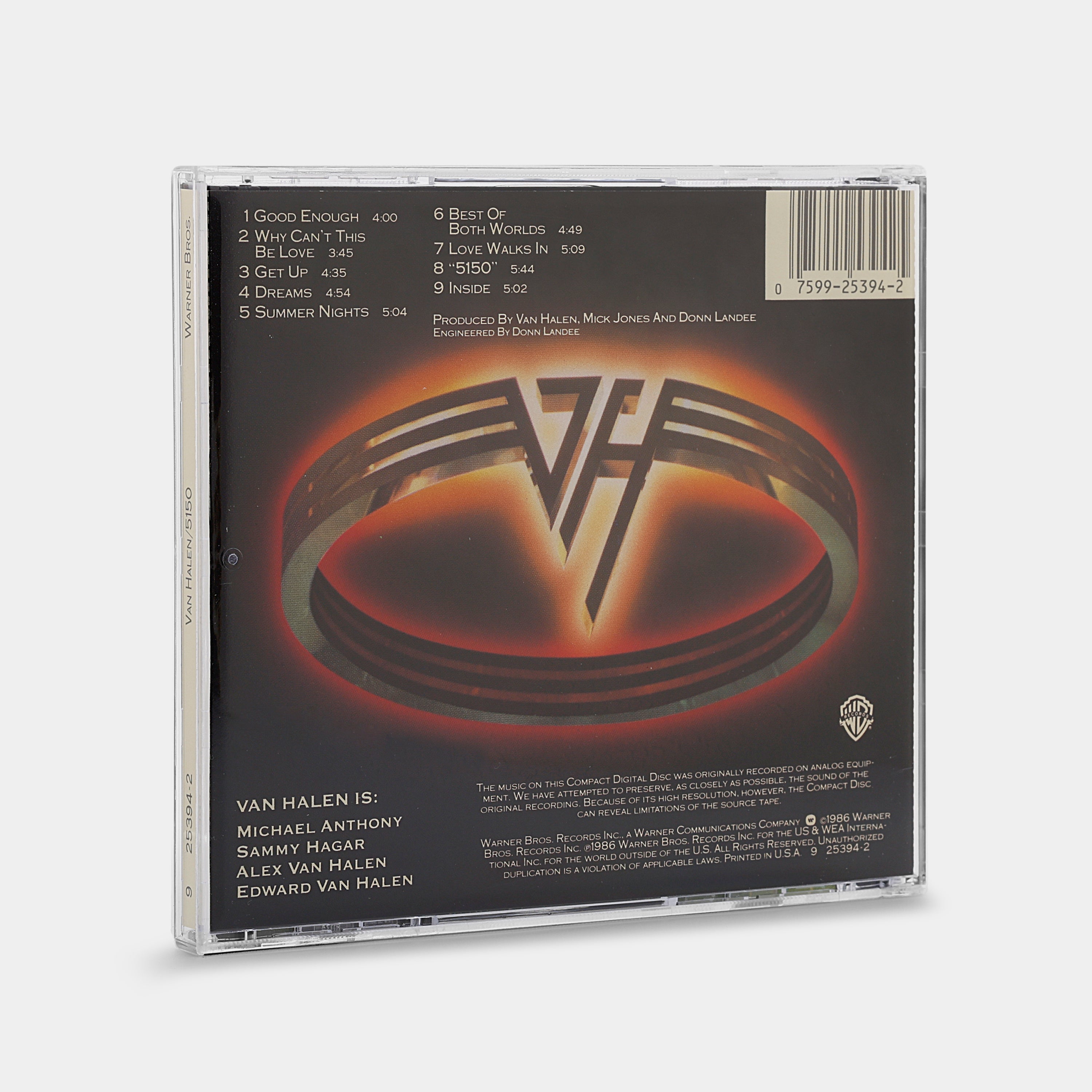 Van Halen - 5150 CD