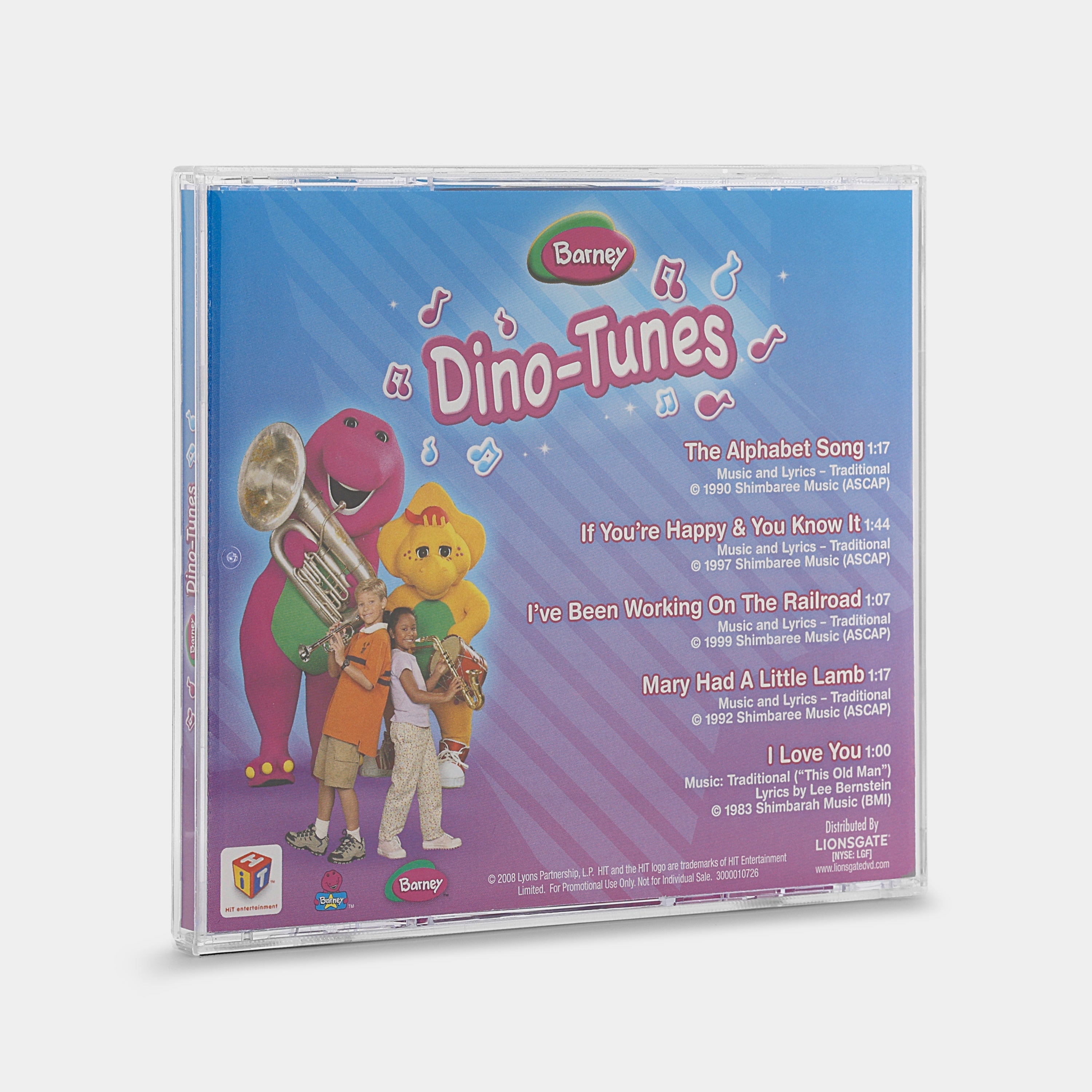 Barney - Dino-Tunes CD