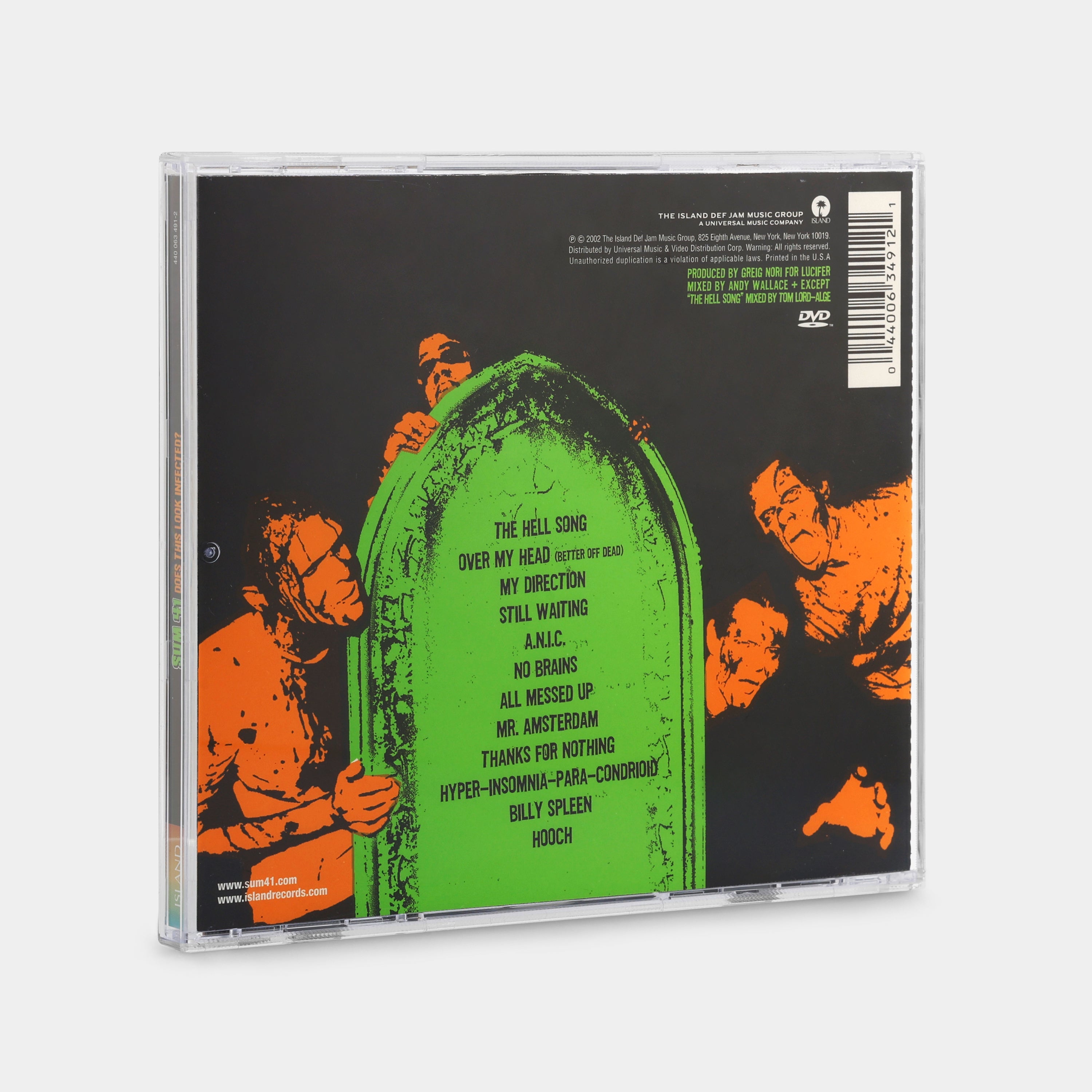 Sum 41 - Does This Look Infected? CD + DVD