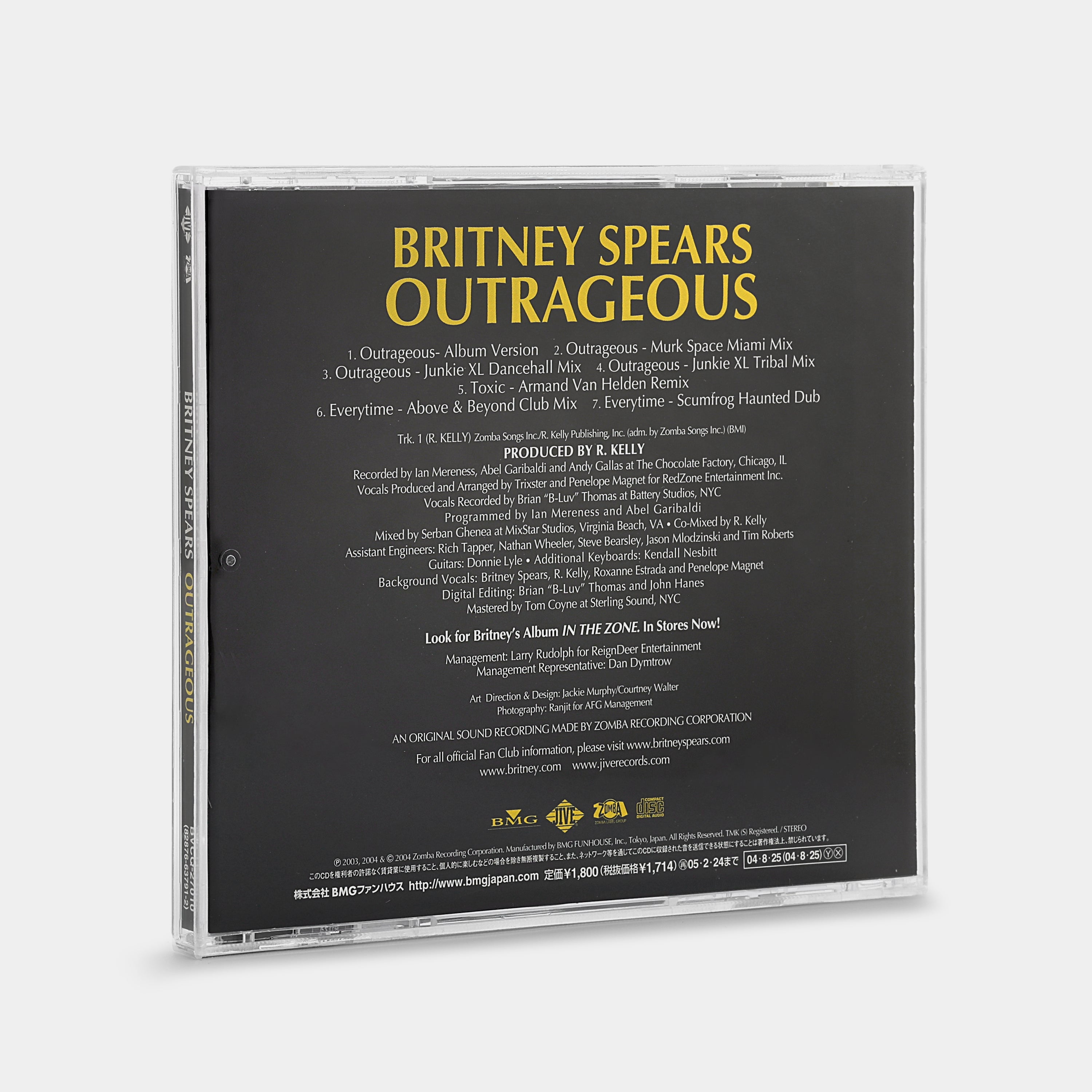 Britney Spears - Outrageous CD