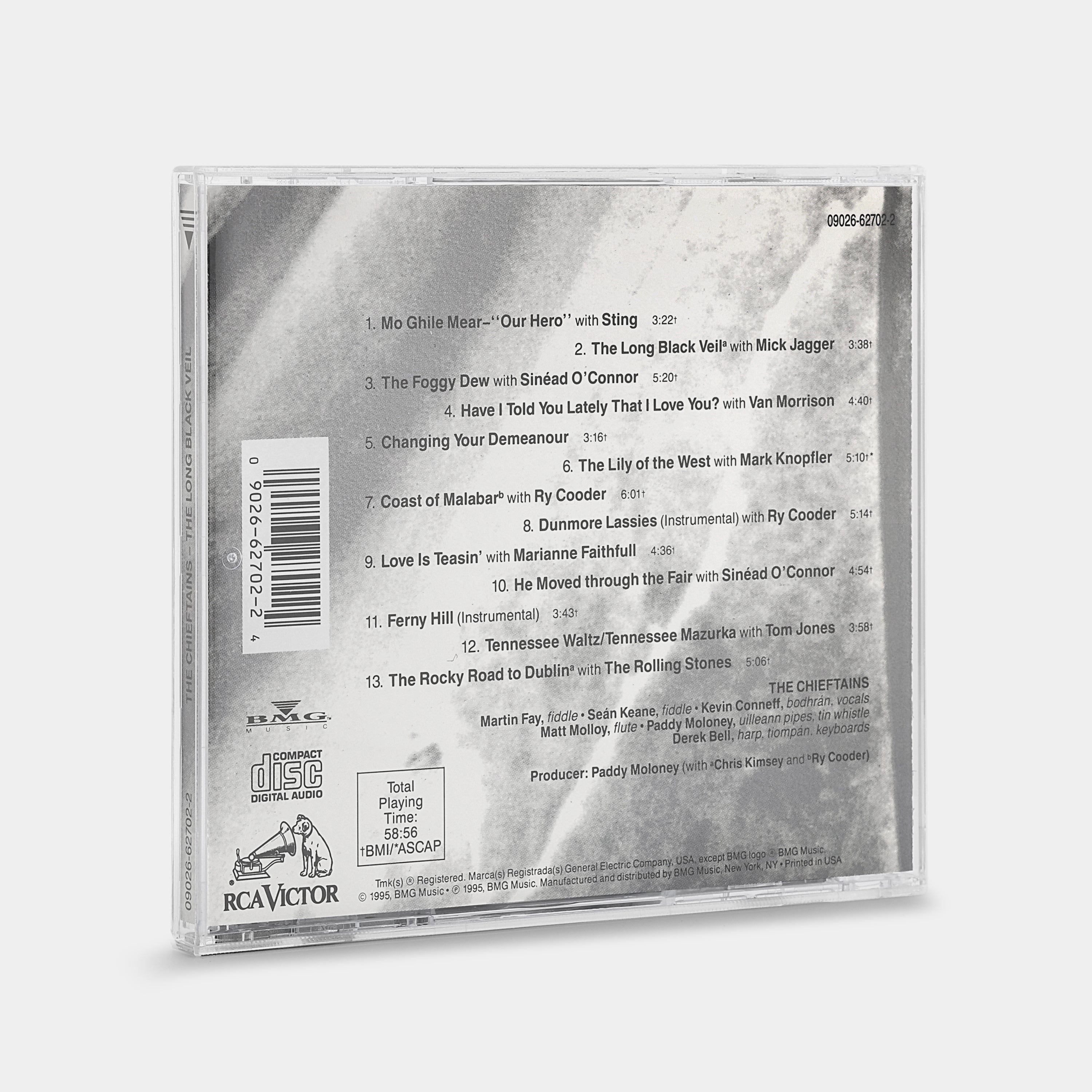The Chieftains - The Long Black Veil CD