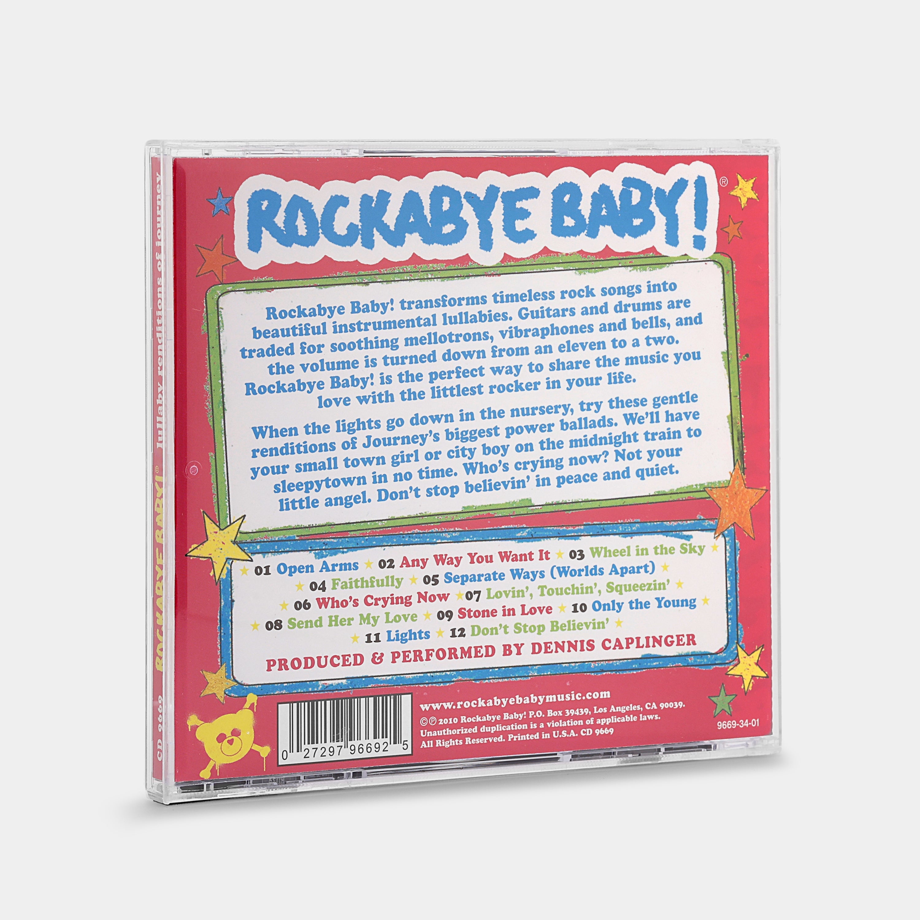 Rockabye Baby! Lullaby Renditions Of Journey CD