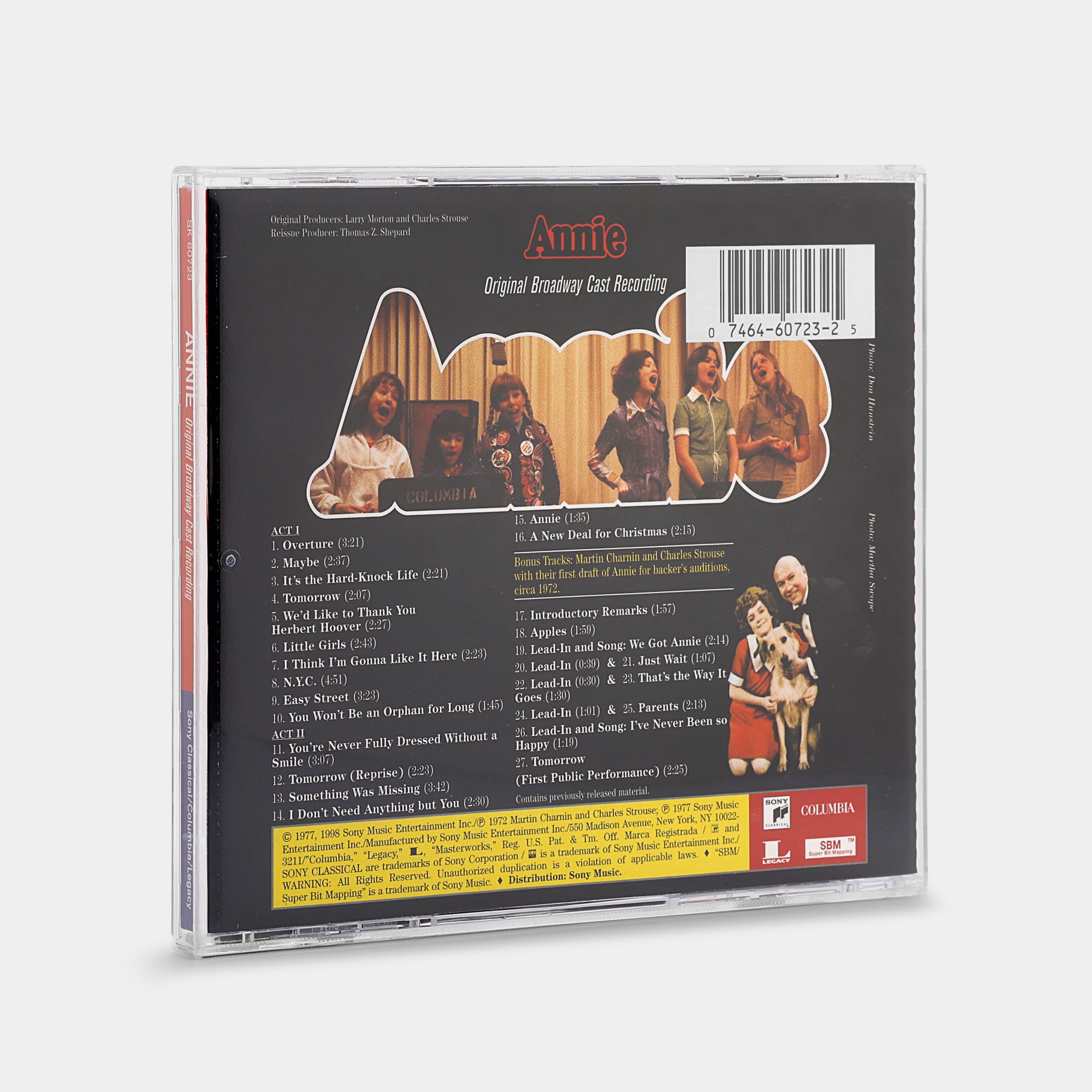 Annie (Original Cast Recording) CD