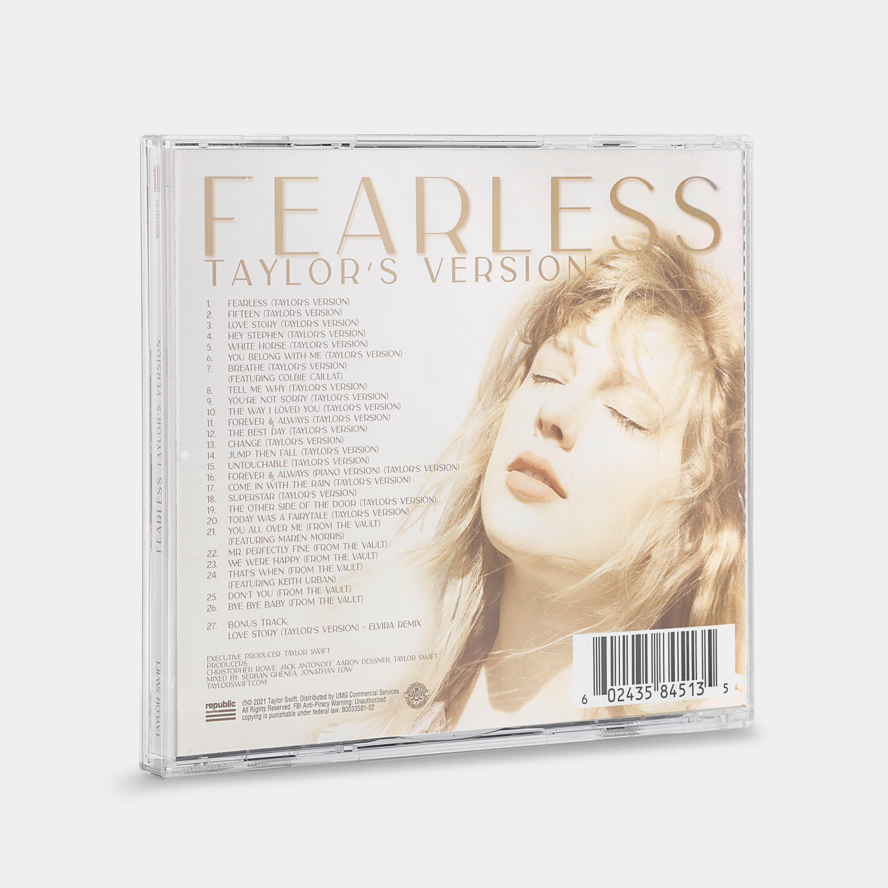 Taylor Swift - Fearless (Taylor's Version) 2-Disc CD