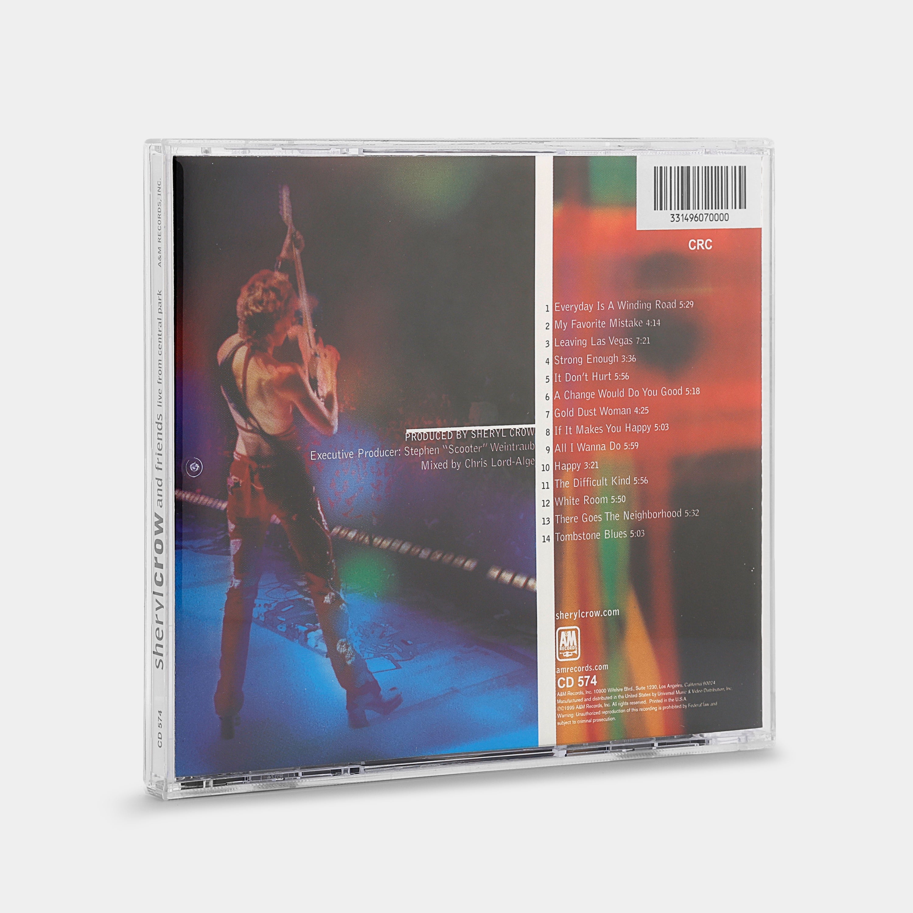 Sheryl Crow - Sheryl Crow And Friends: Live From Central Park CD