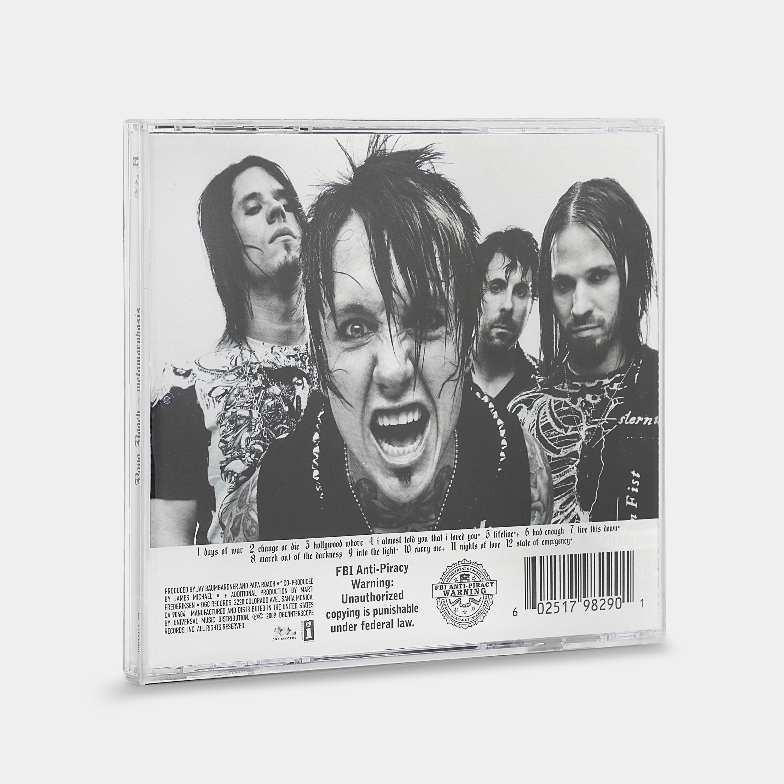 Papa Roach - Metamorphosis CD