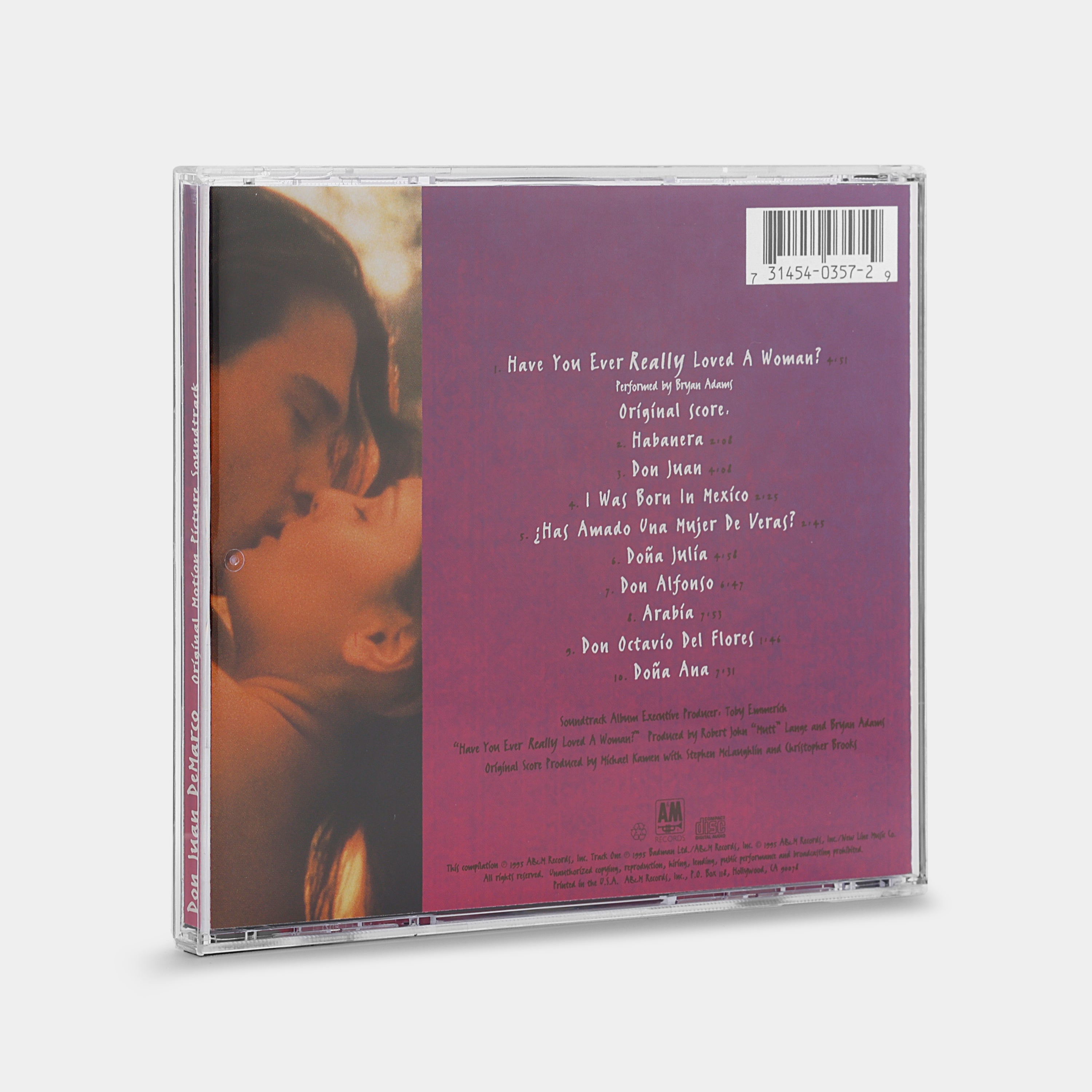 Don Juan DeMarco (Original Motion Picture Soundtrack) CD