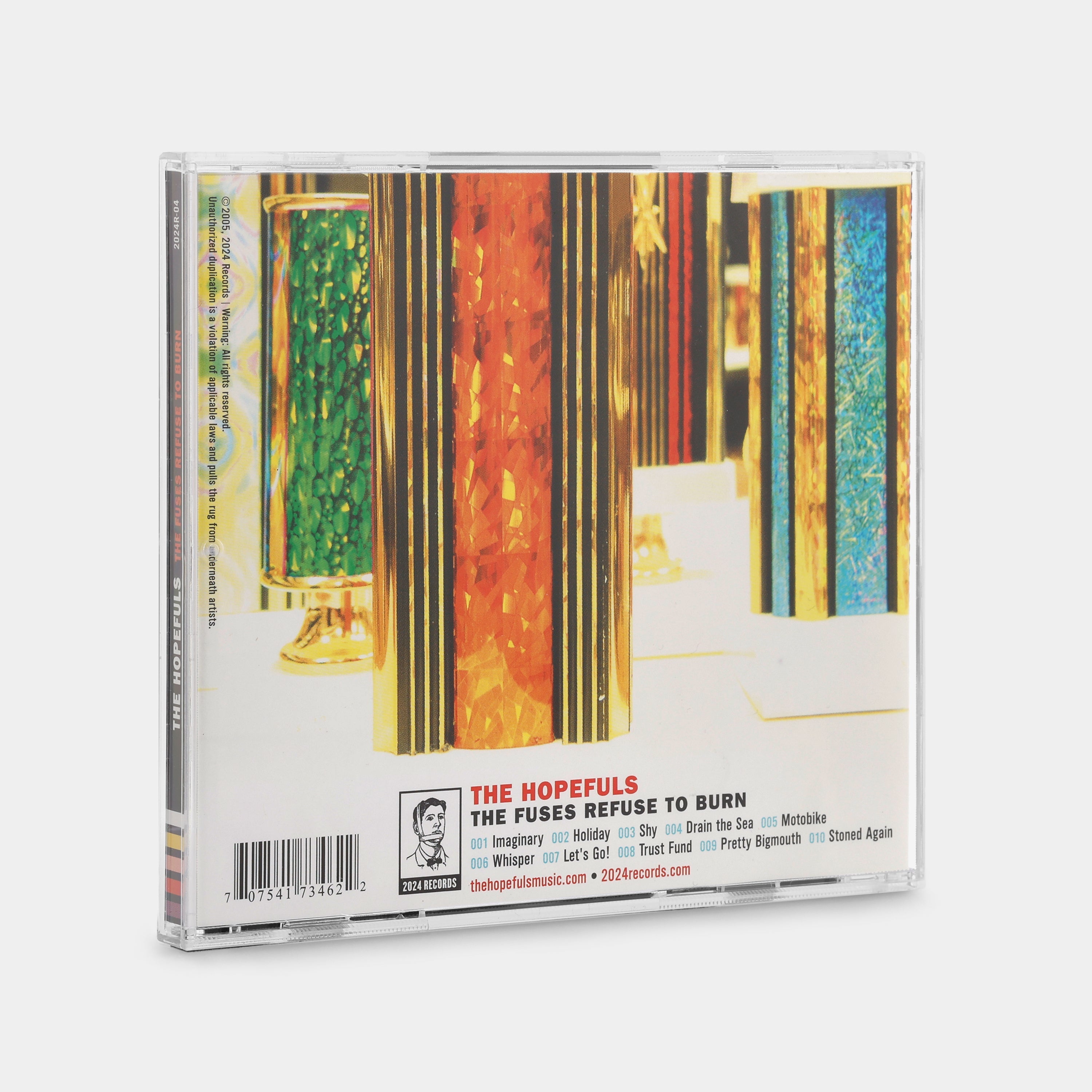 Olympic Hopefuls - The Fuses Refuse To Burn CD
