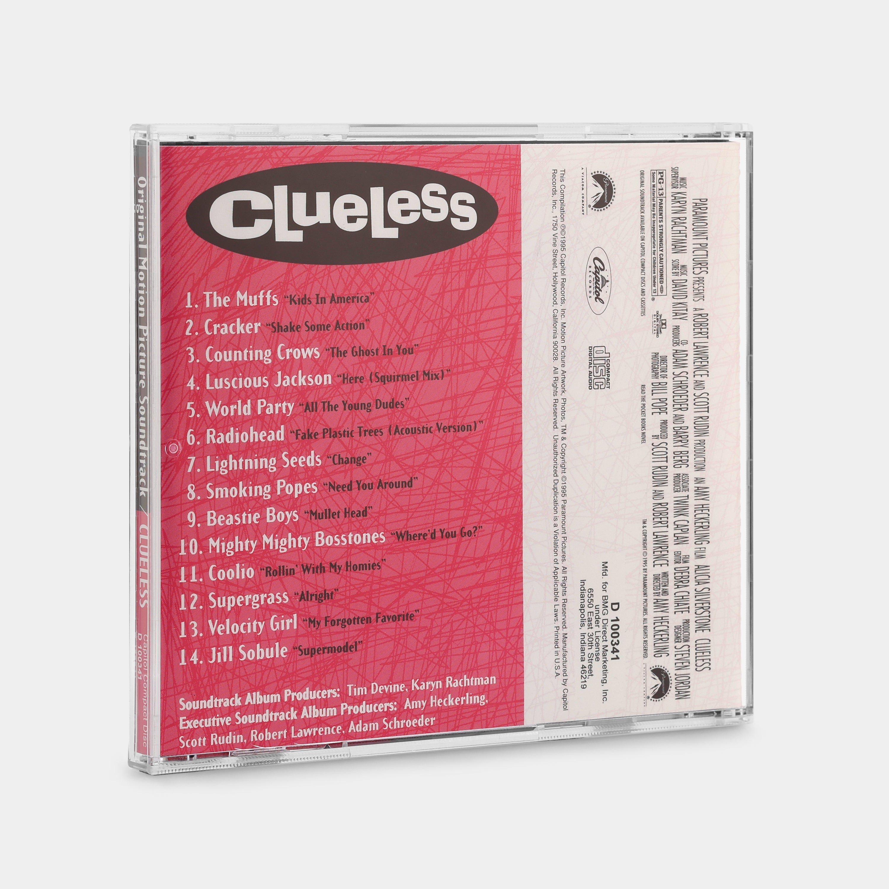 Clueless (Original Motion Picture Soundtrack) CD