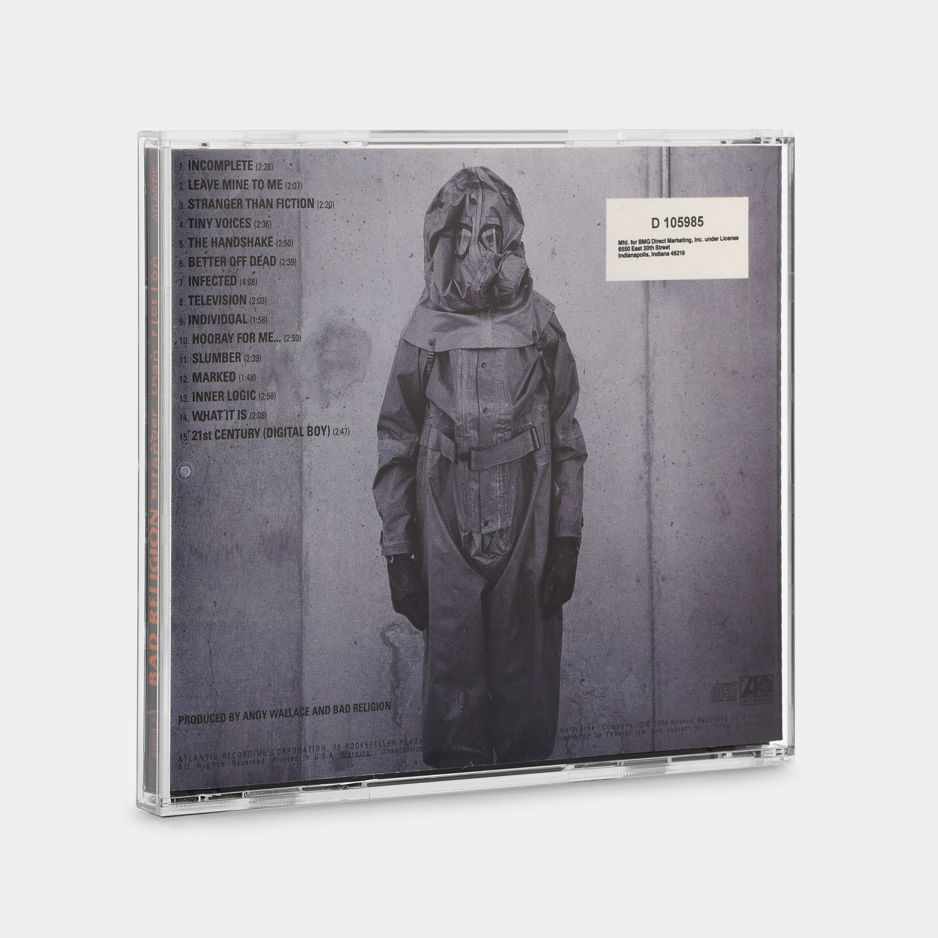 Bad Religion - Stranger Than Fiction CD