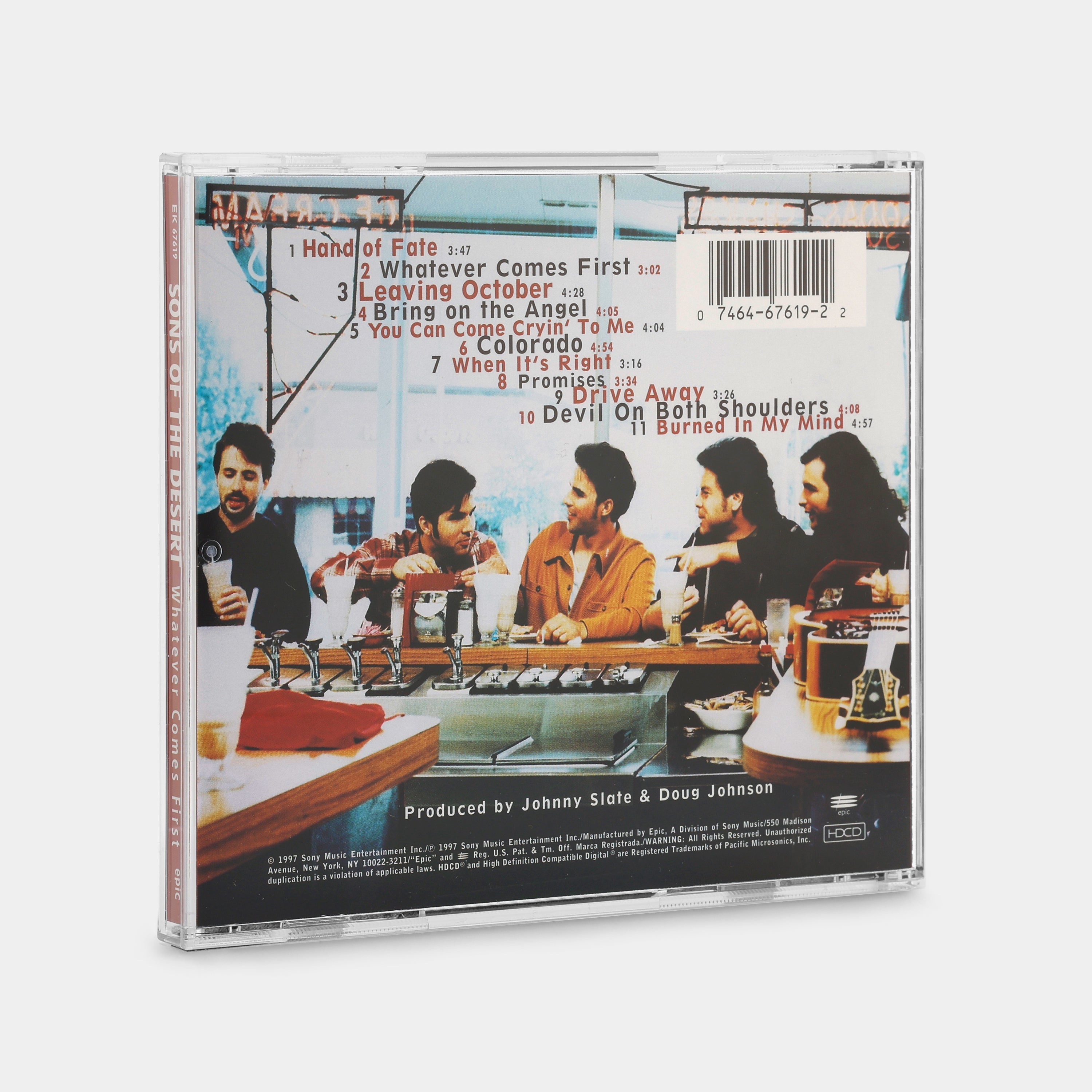 Sons Of The Desert - Whatever Comes First CD