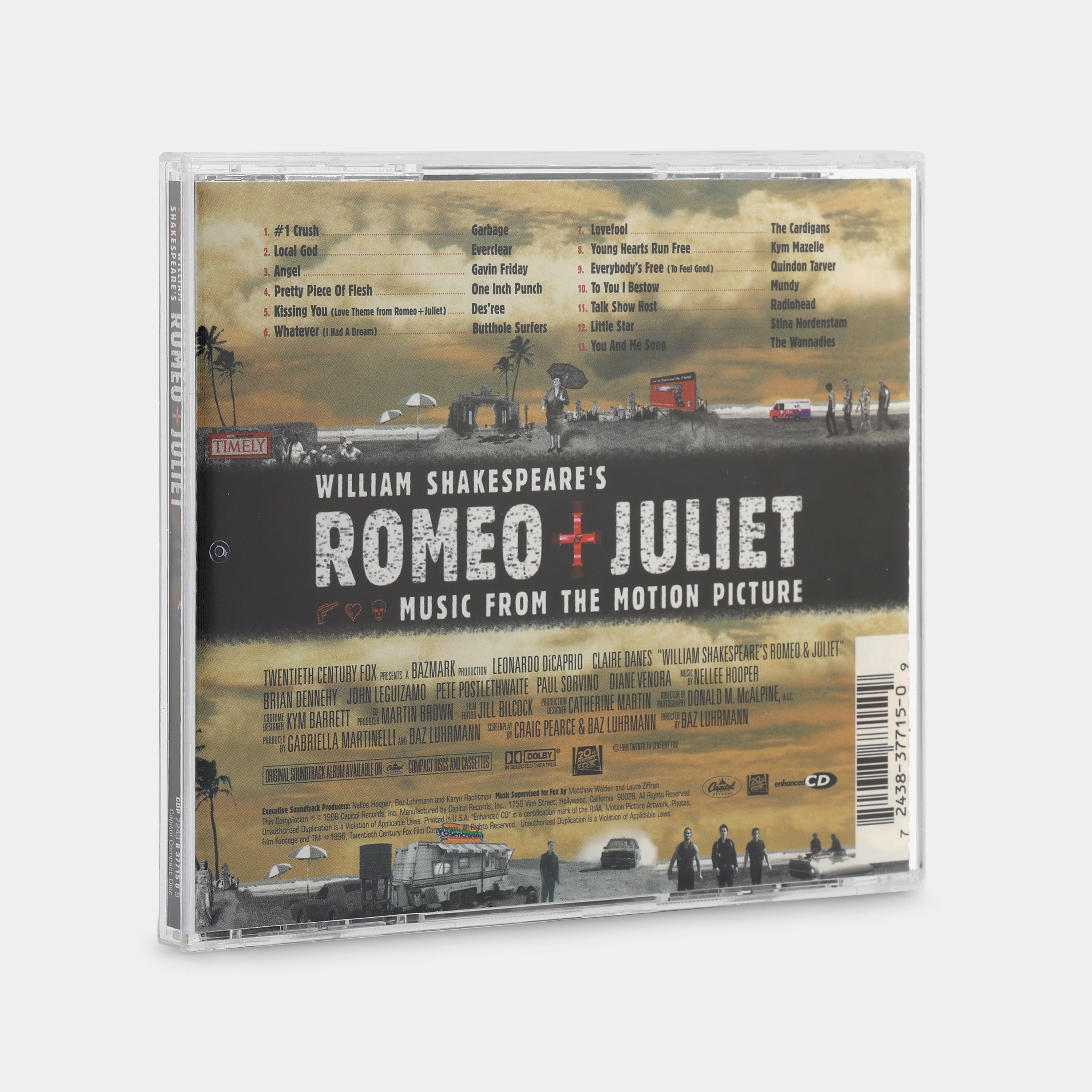William Shakespeare's Romeo + Juliet: Music From The Motion Picture CD