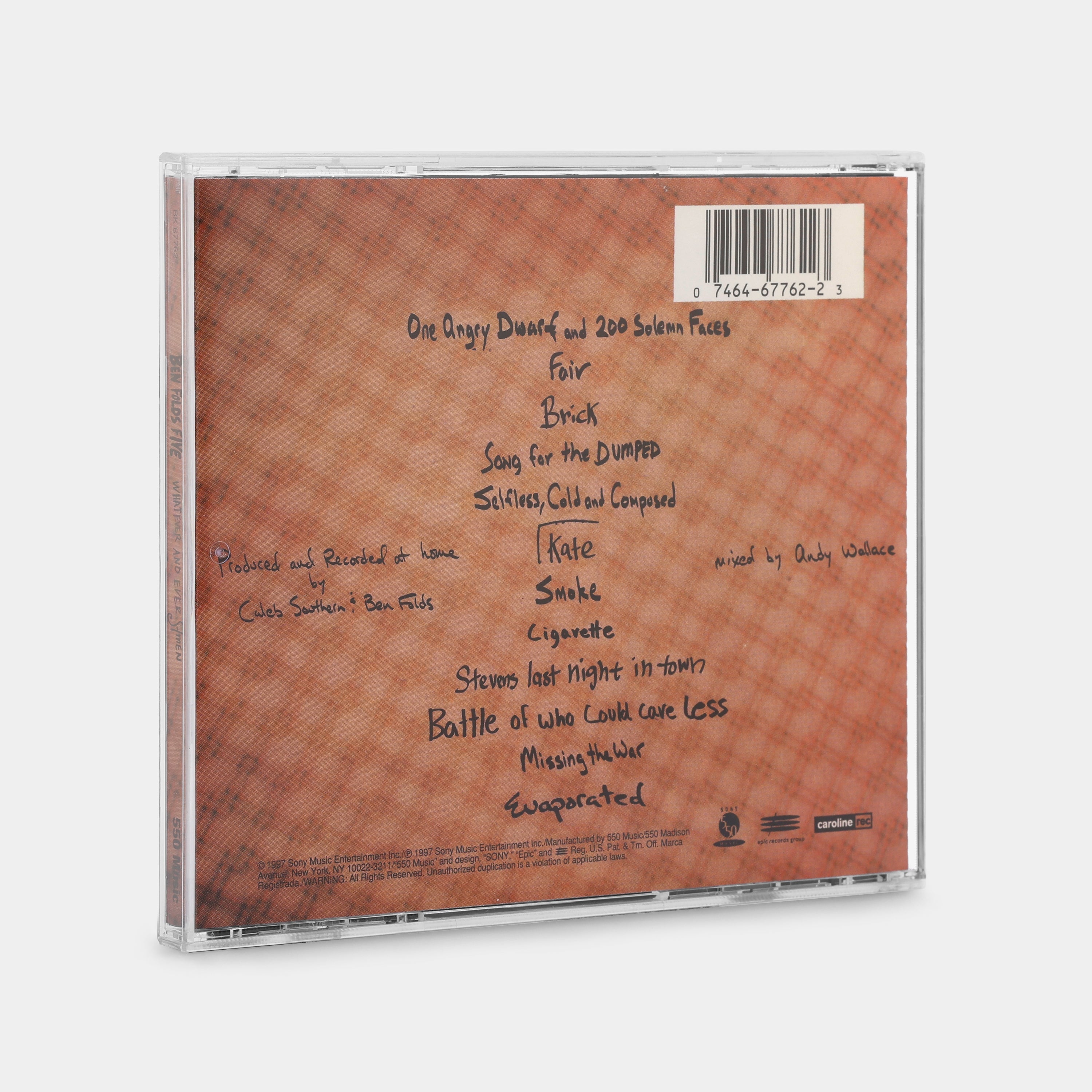 Ben Folds Five - Whatever And Ever Amen CD – Retrospekt