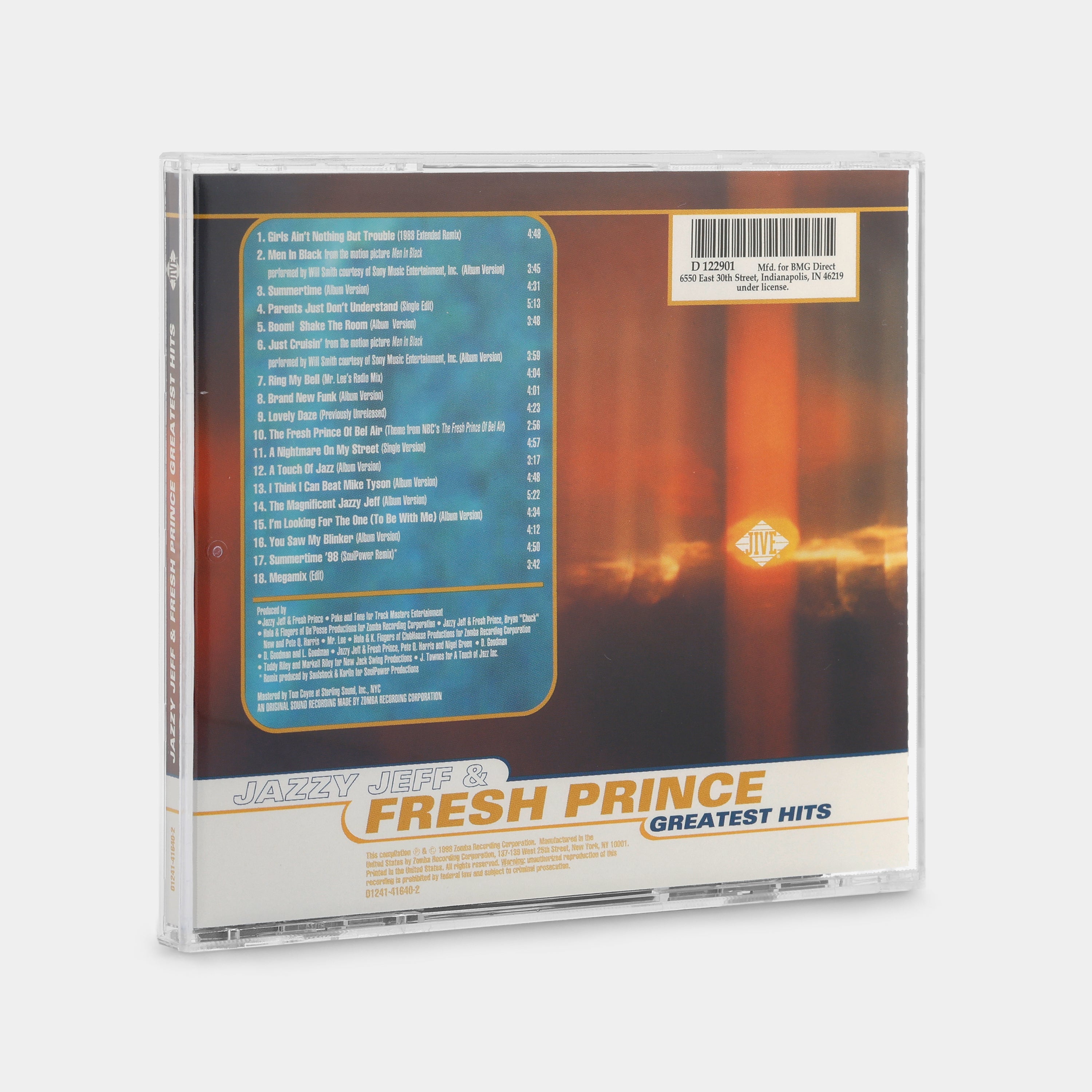 DJ Jazzy Jeff & The Fresh Prince - Greatest Hits CD
