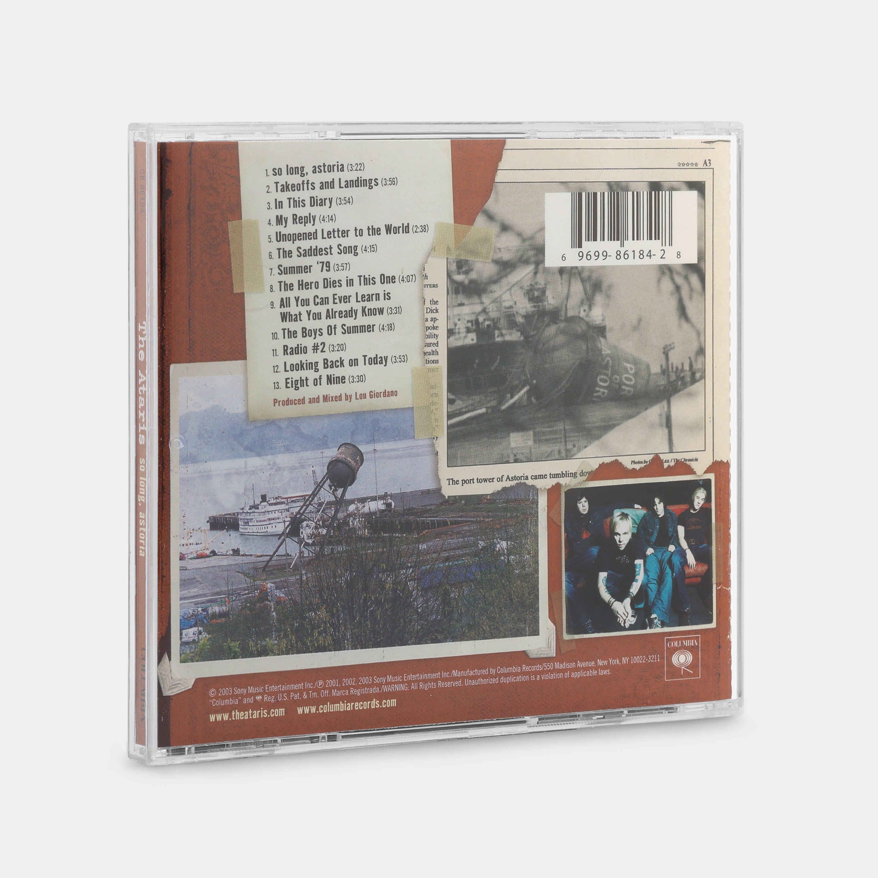 The Ataris - So Long, Astoria CD