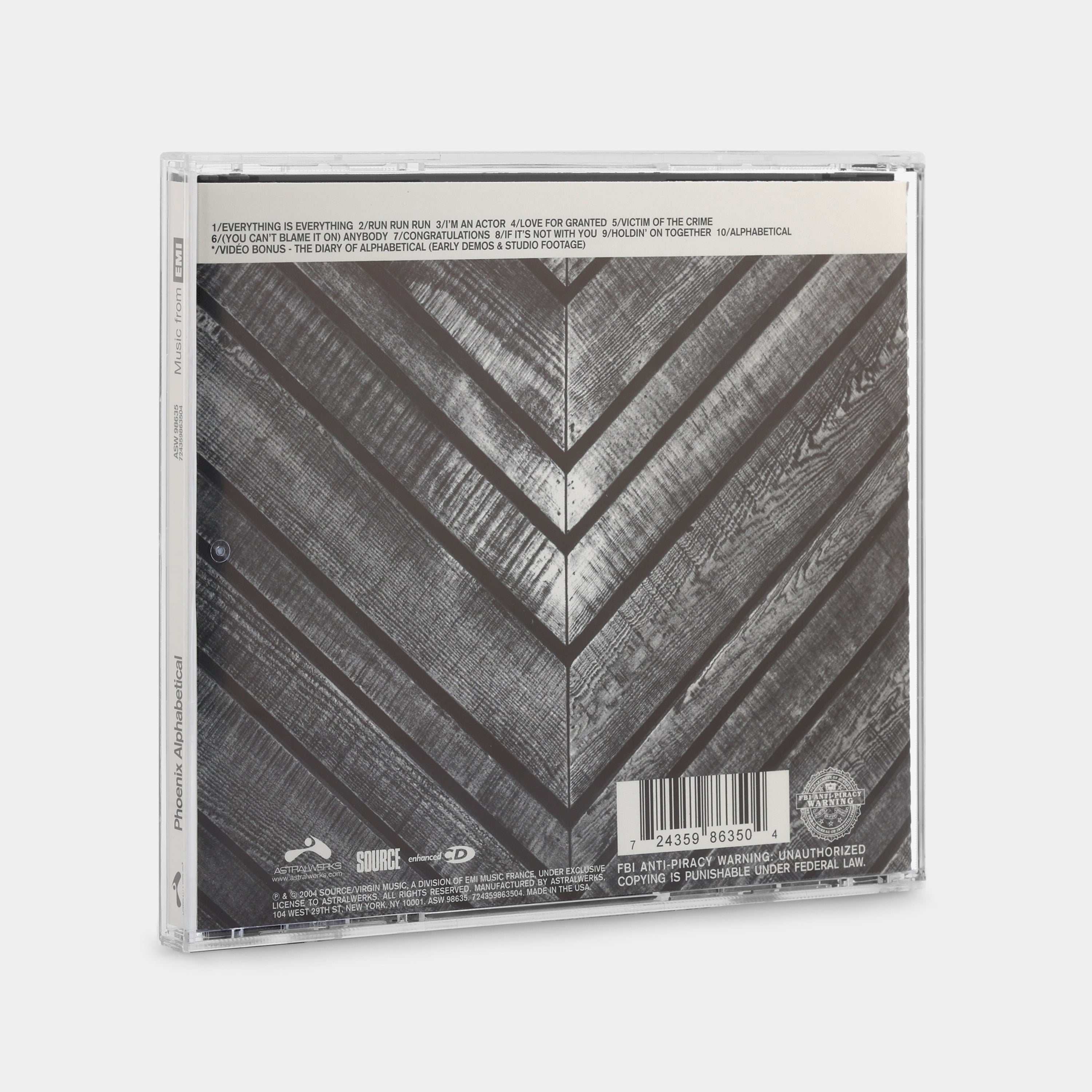 Phoenix - Alphabetical CD – Retrospekt