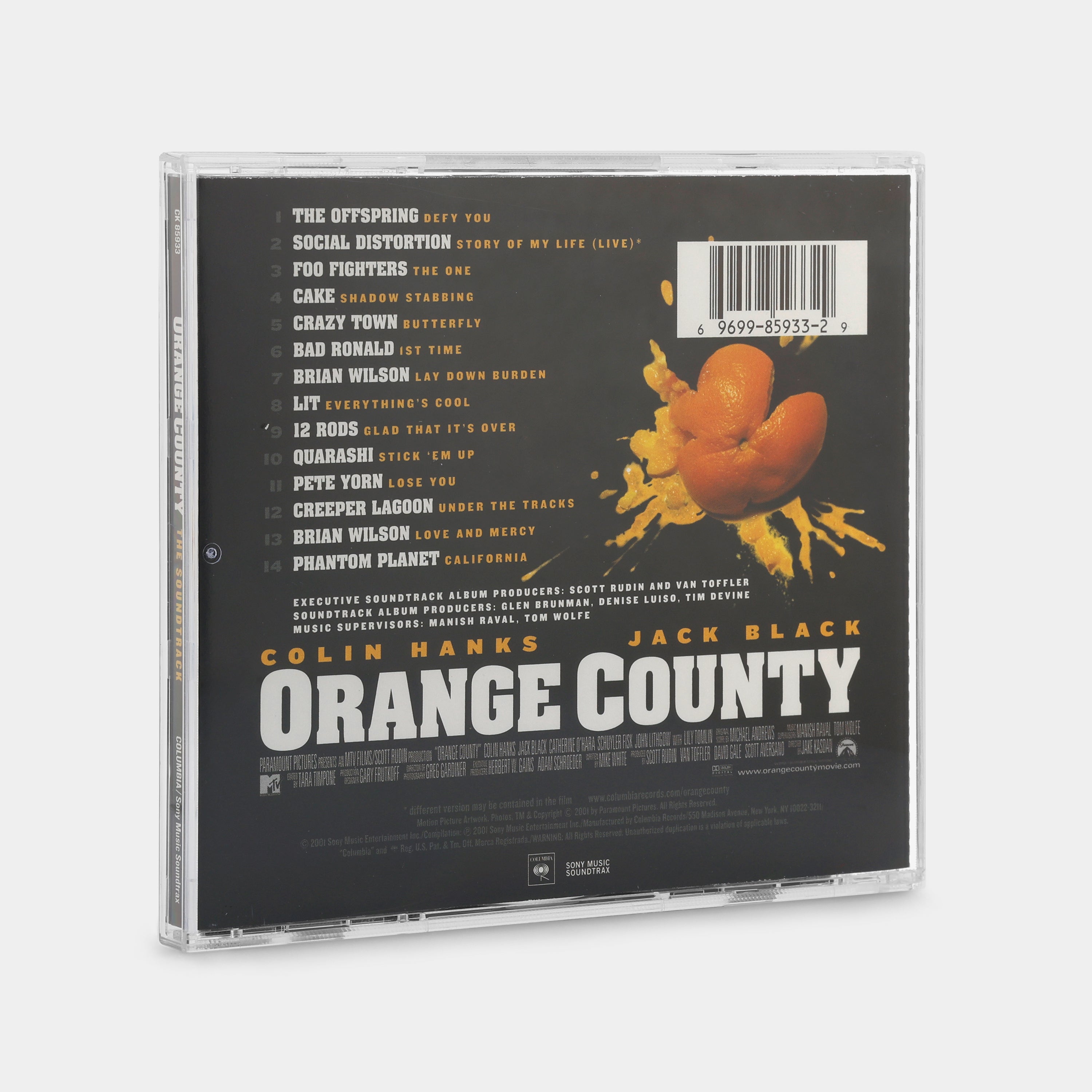 Orange County (The Soundtrack) 2xCD