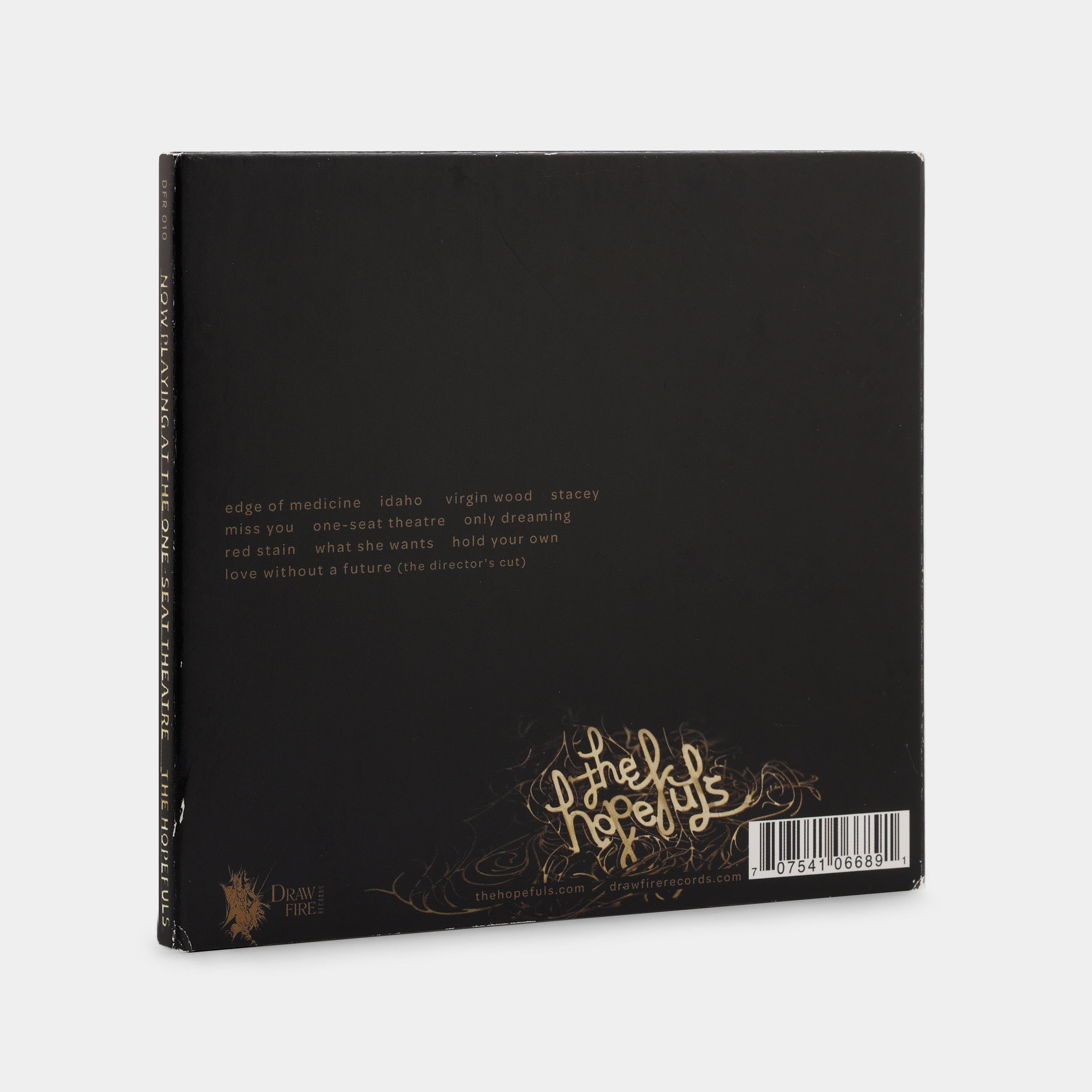 The Hopefuls - Now Playing At The One-Seat Theatre CD