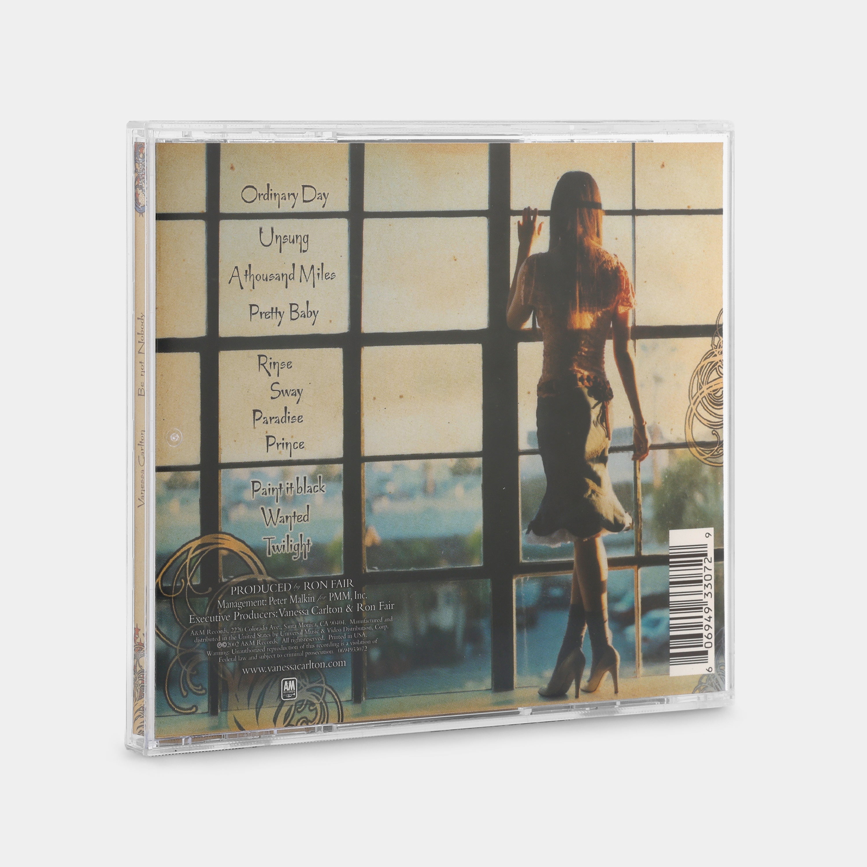 Vanessa Carlton - Be Not Nobody CD