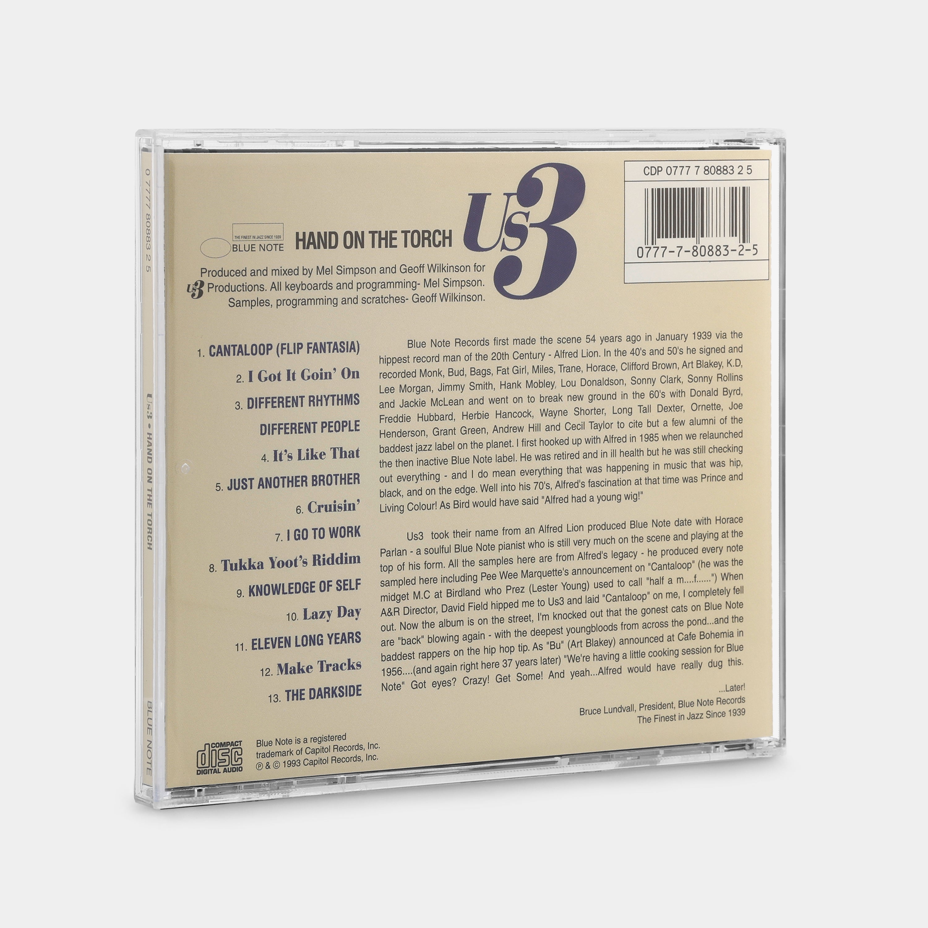 Us3 - Hand On The Torch CD