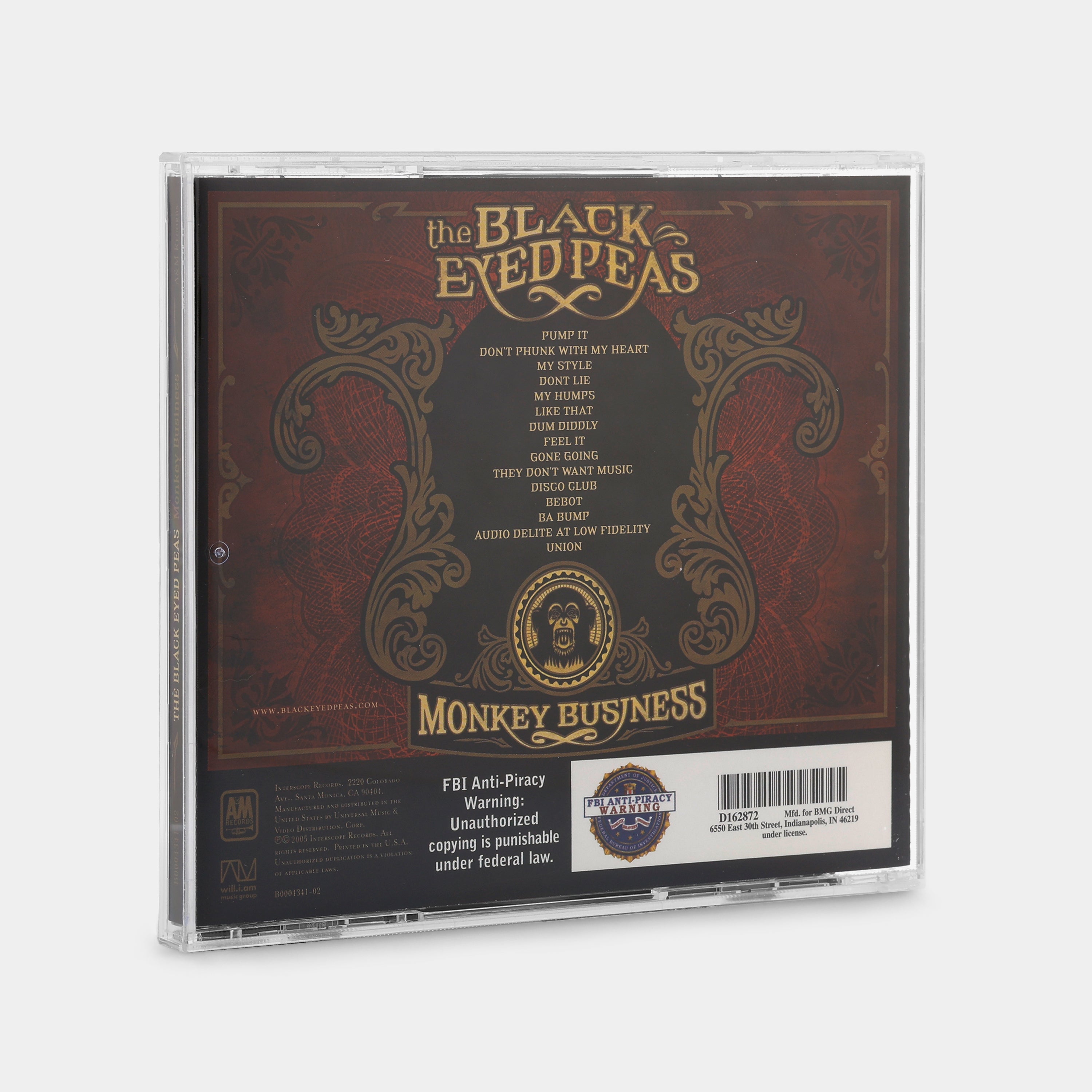 The Black Eyed Peas - Monkey Business CD