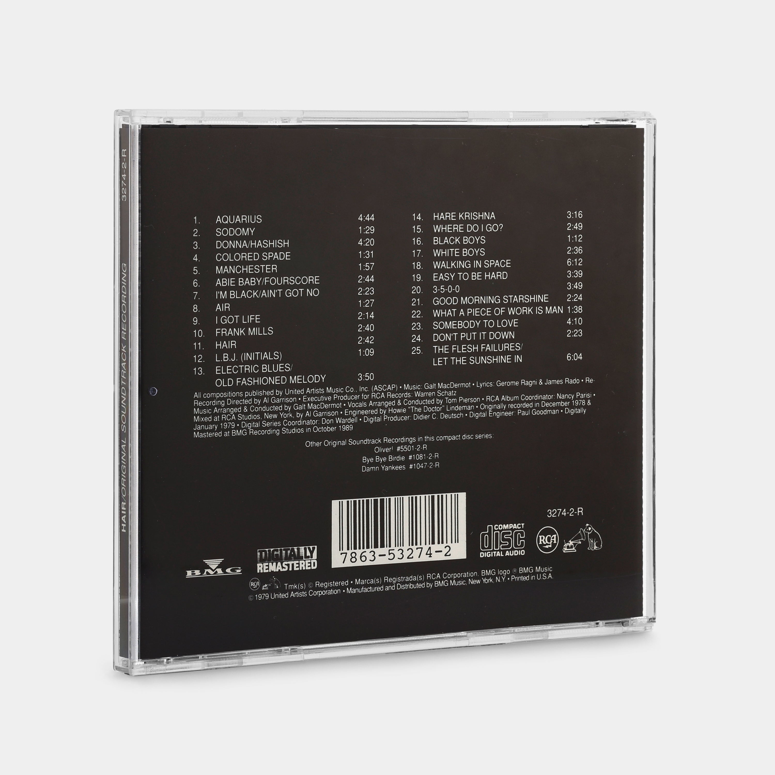 Hair (Original Soundtrack Recording) CD