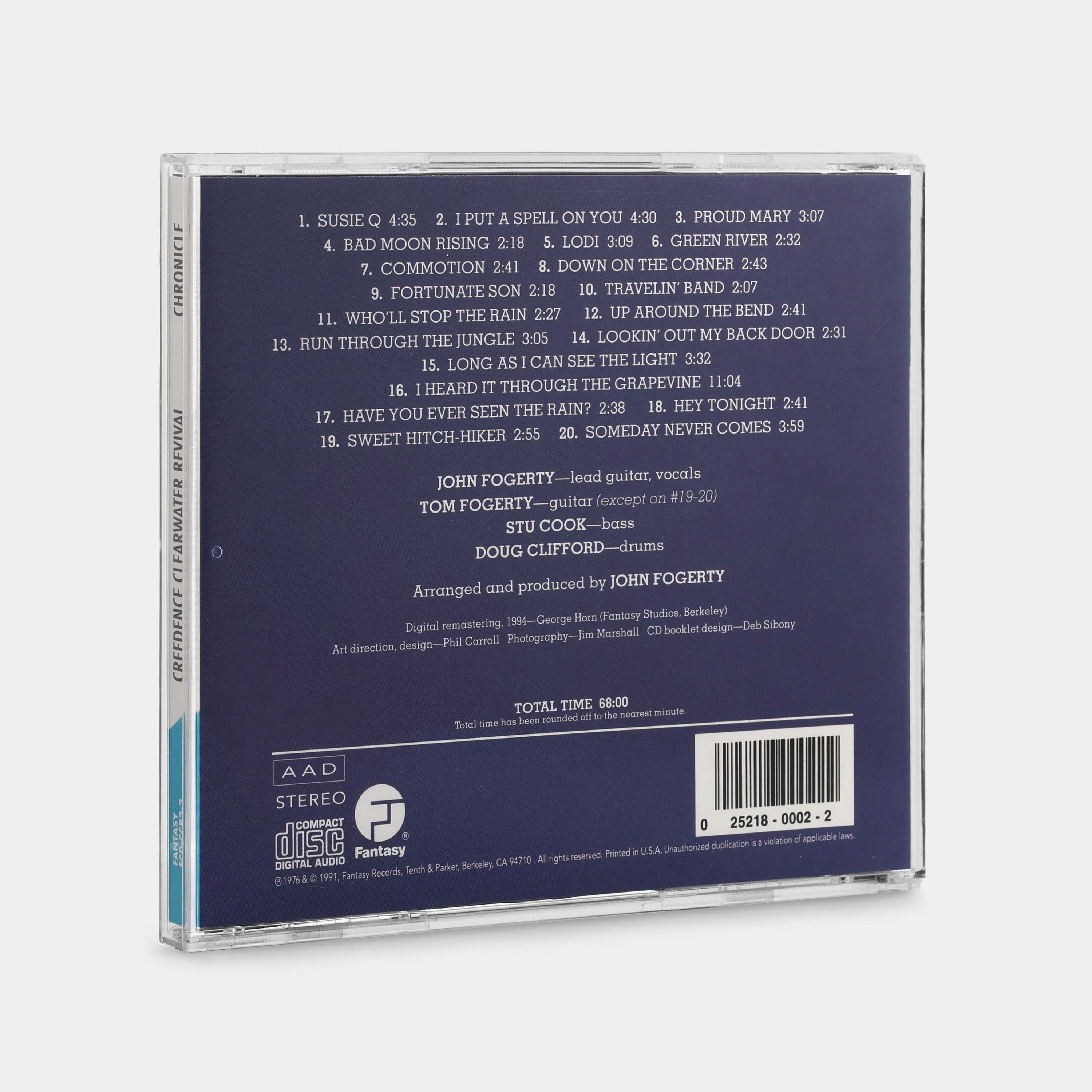 Creedence Clearwater Revival Featuring John Fogerty - Chronicle: The 20 Greatest Hits CD