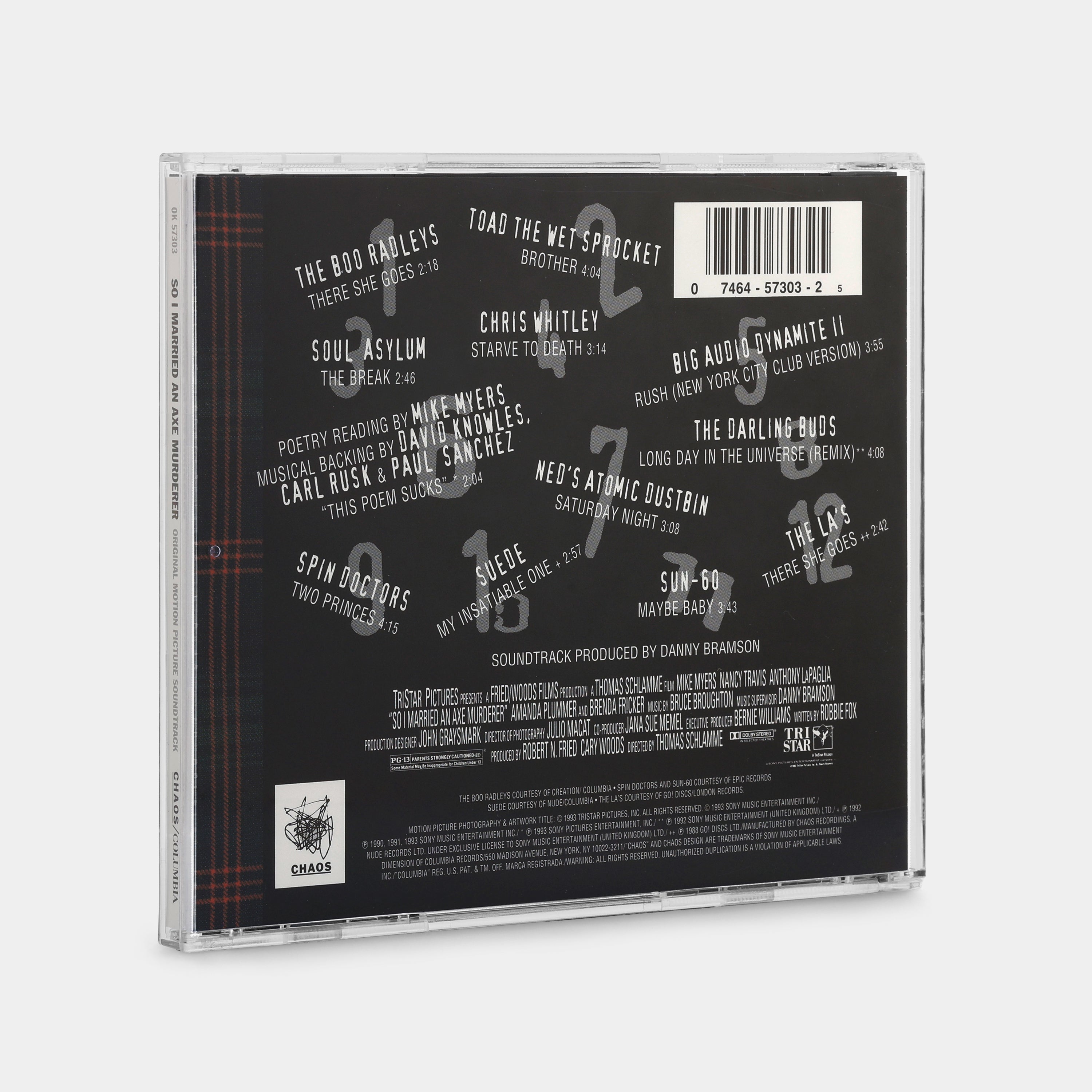 So I Married An Axe Murderer CD