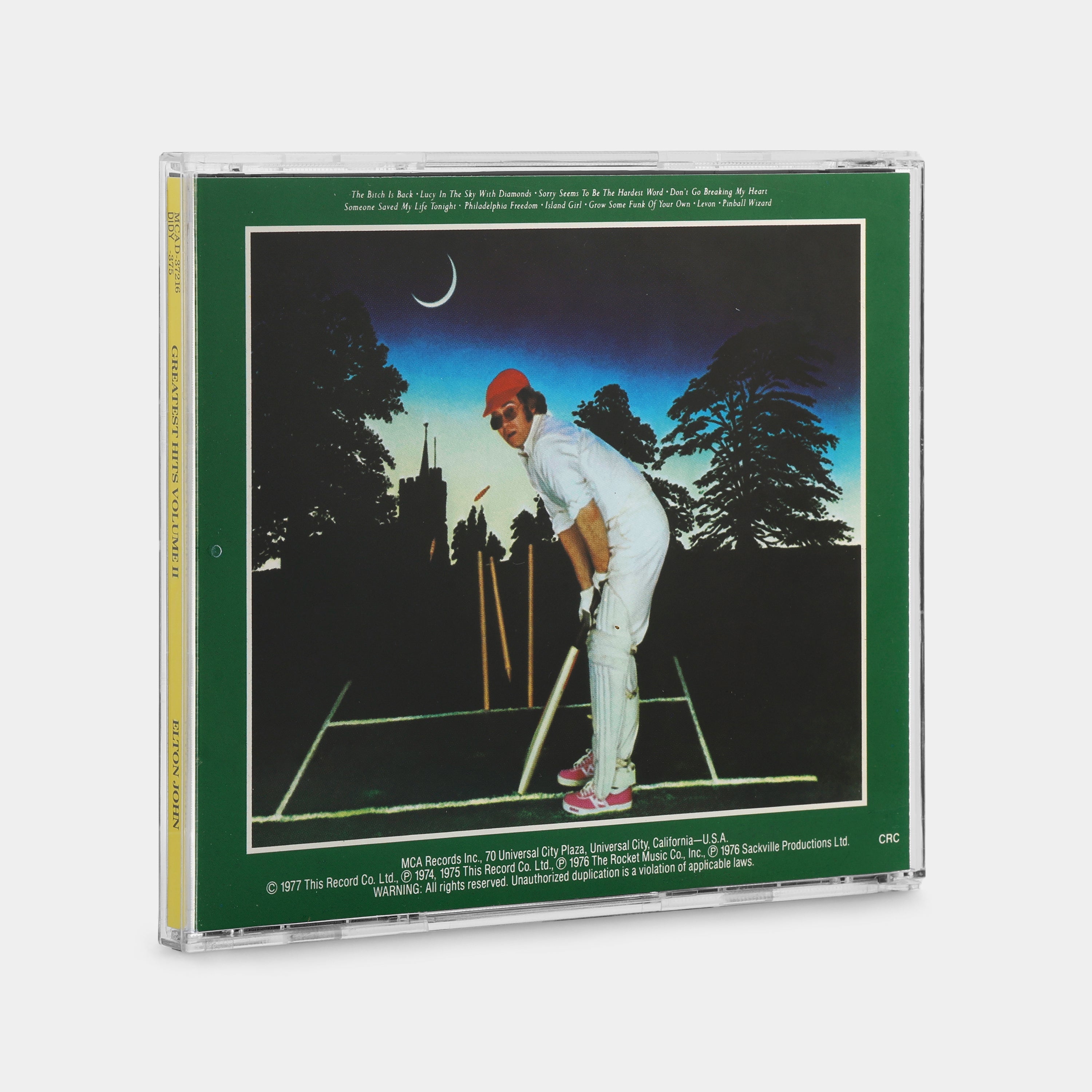 Elton John - Greatest Hits Volume II CD