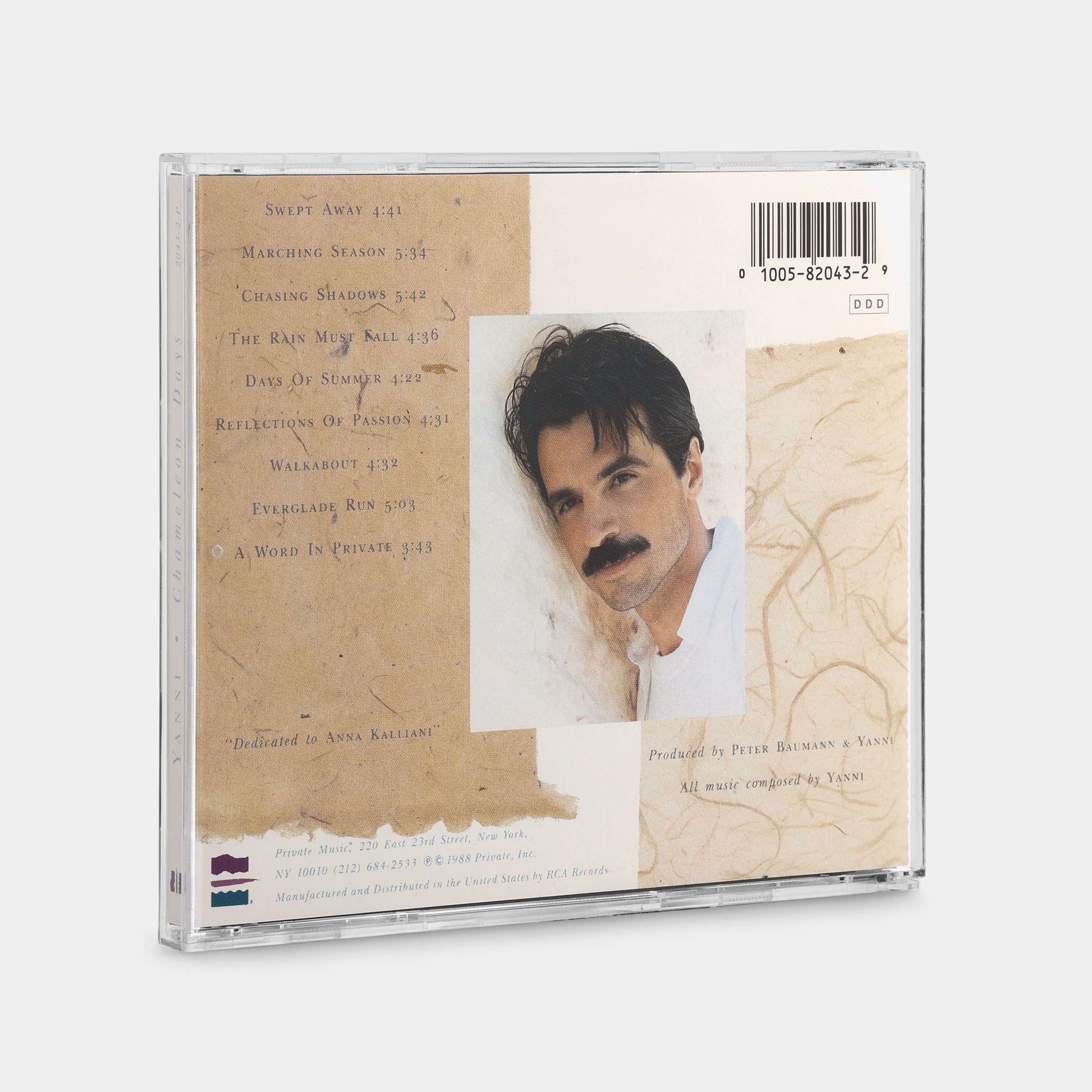 Yanni - Chameleon Days CD