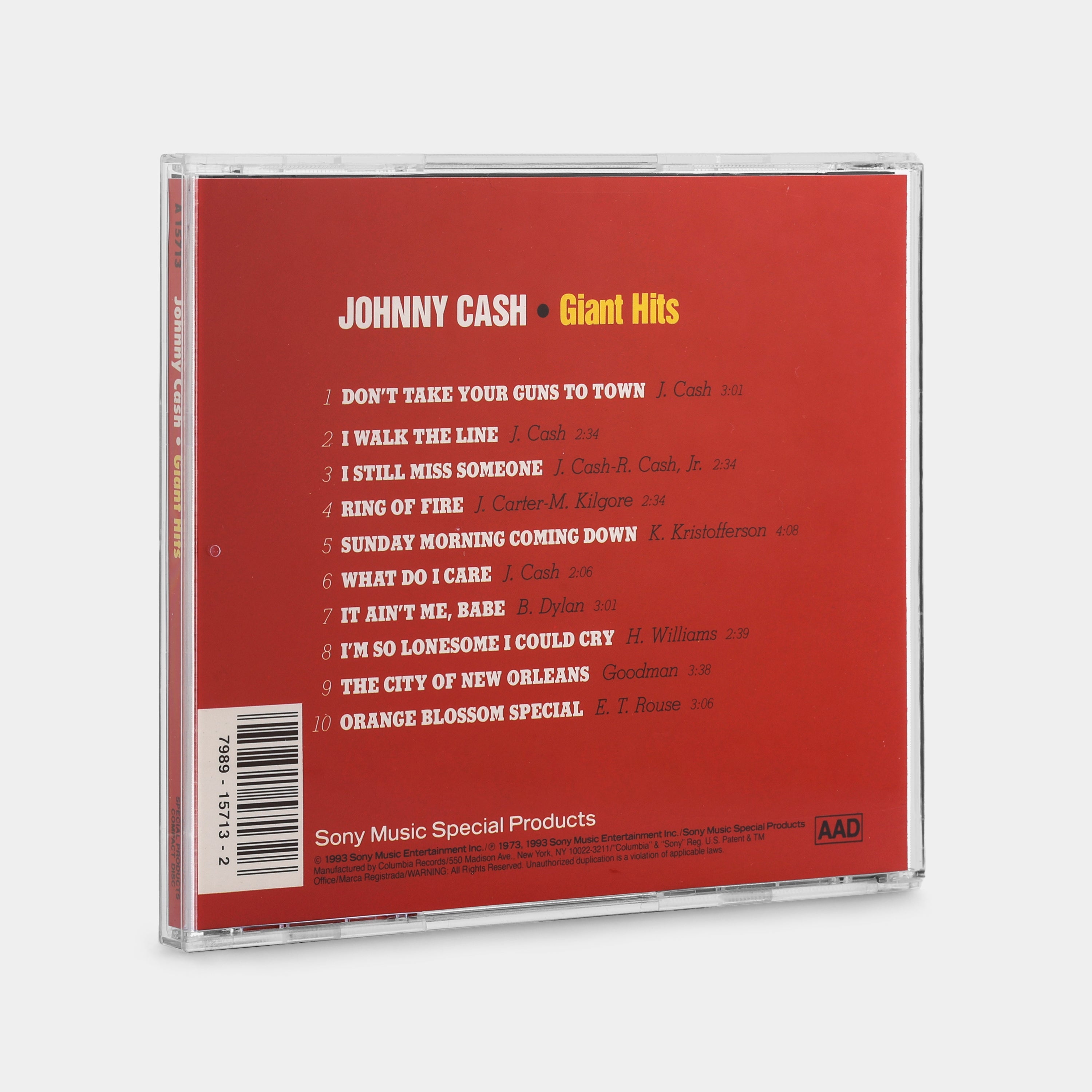 Johnny Cash - Giant Hits CD