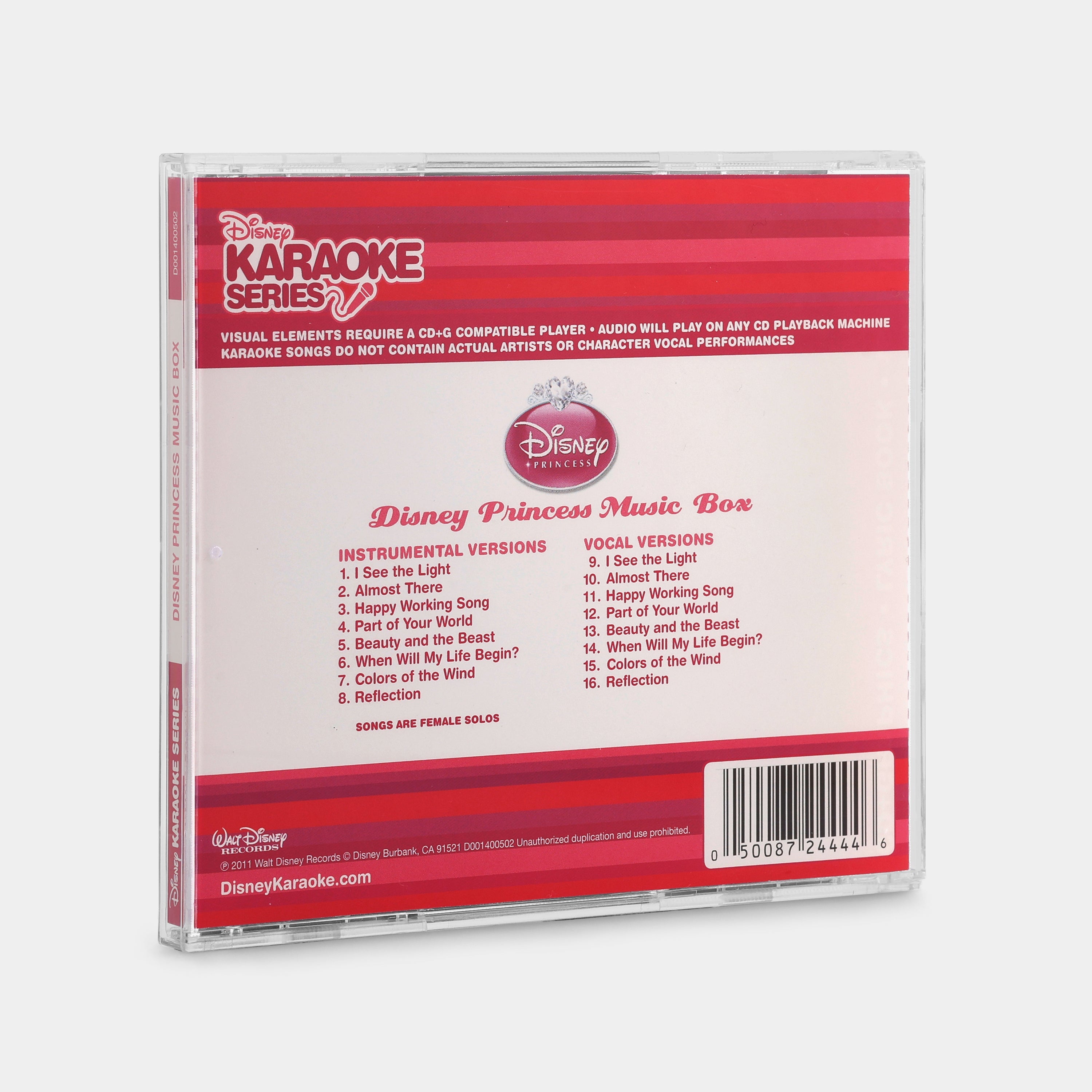 Disney Karaoke Series - Princess Music Box CD