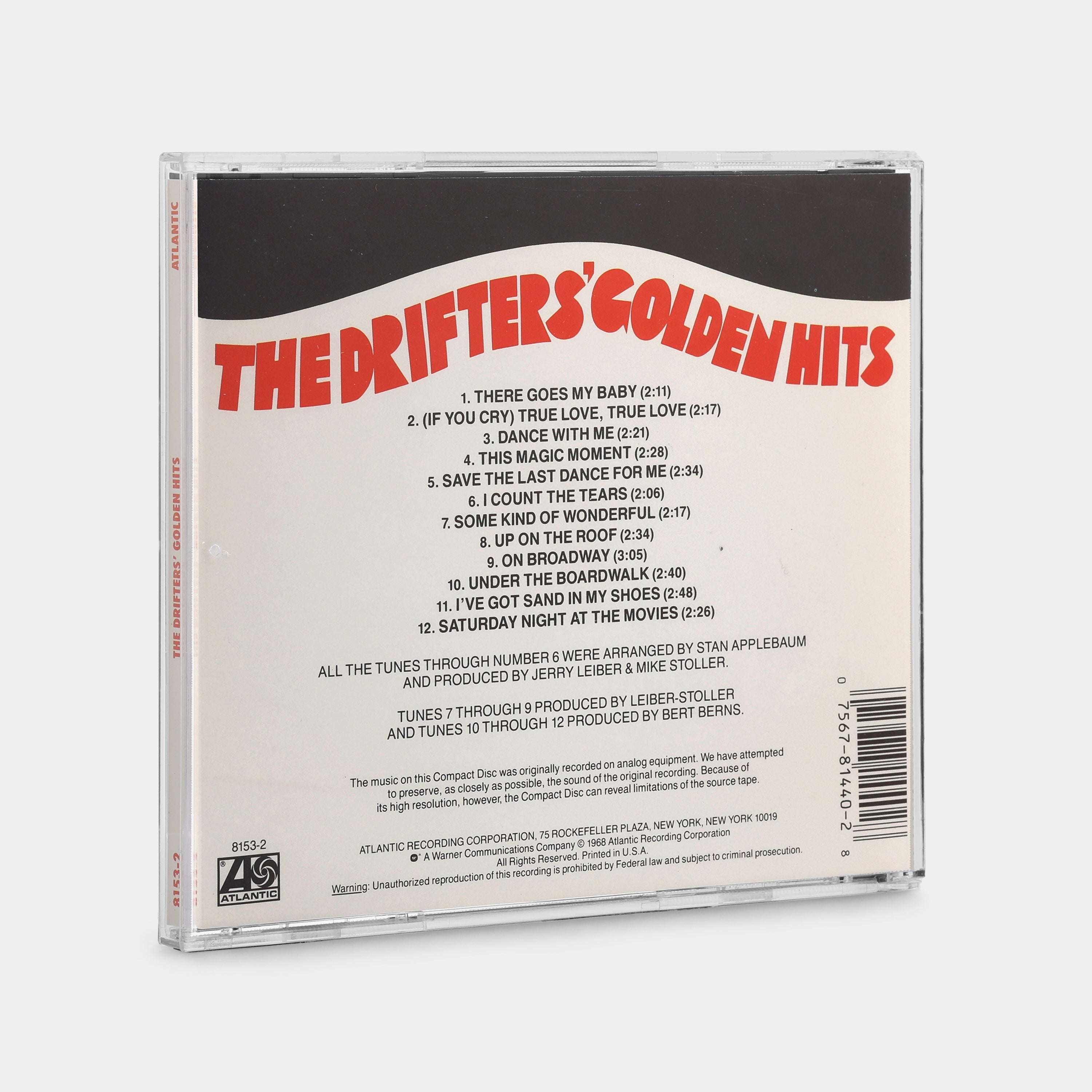 The Drifters - The Drifters' Golden Hits CD