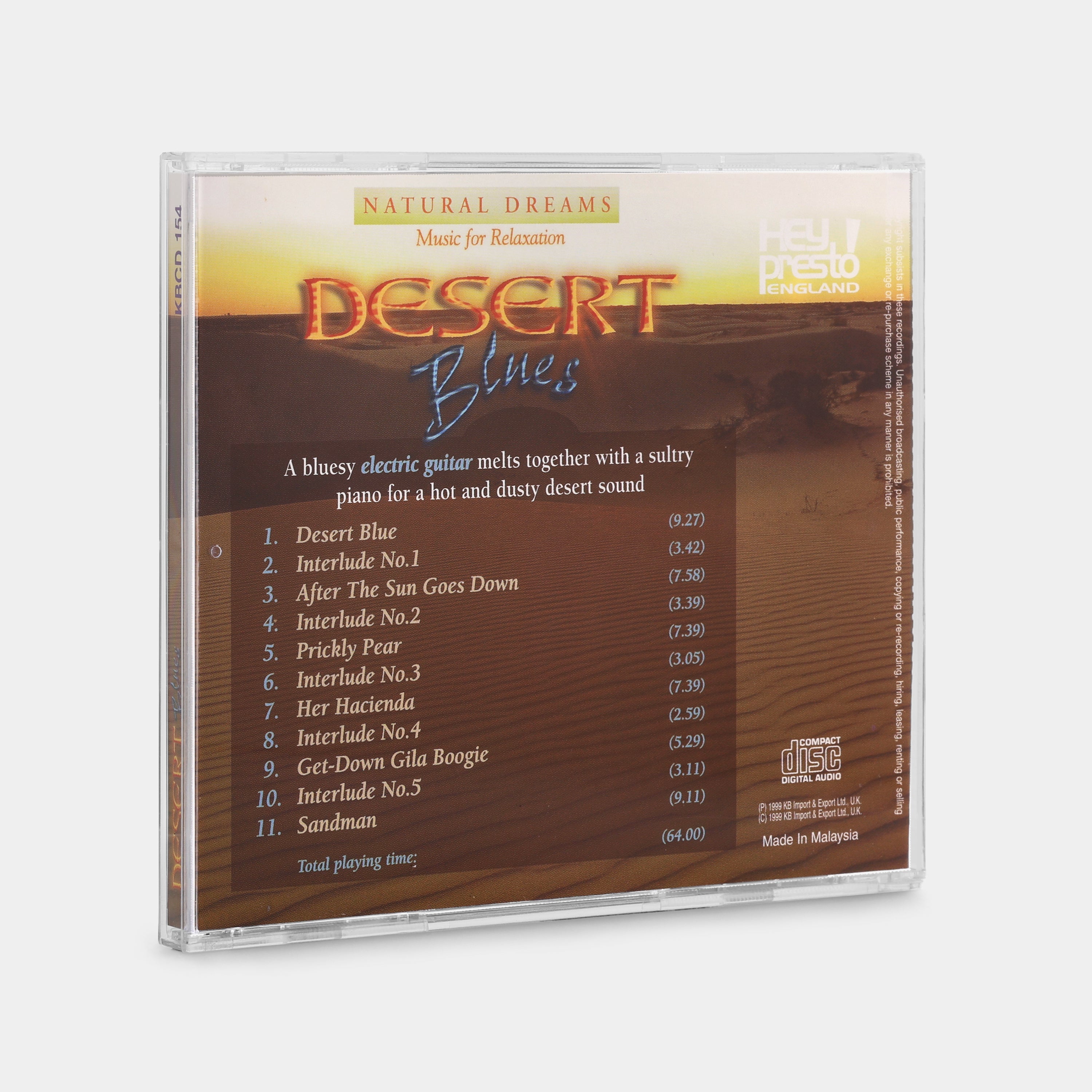 Natural Dreams: Music For Relaxation - Desert Blues CD