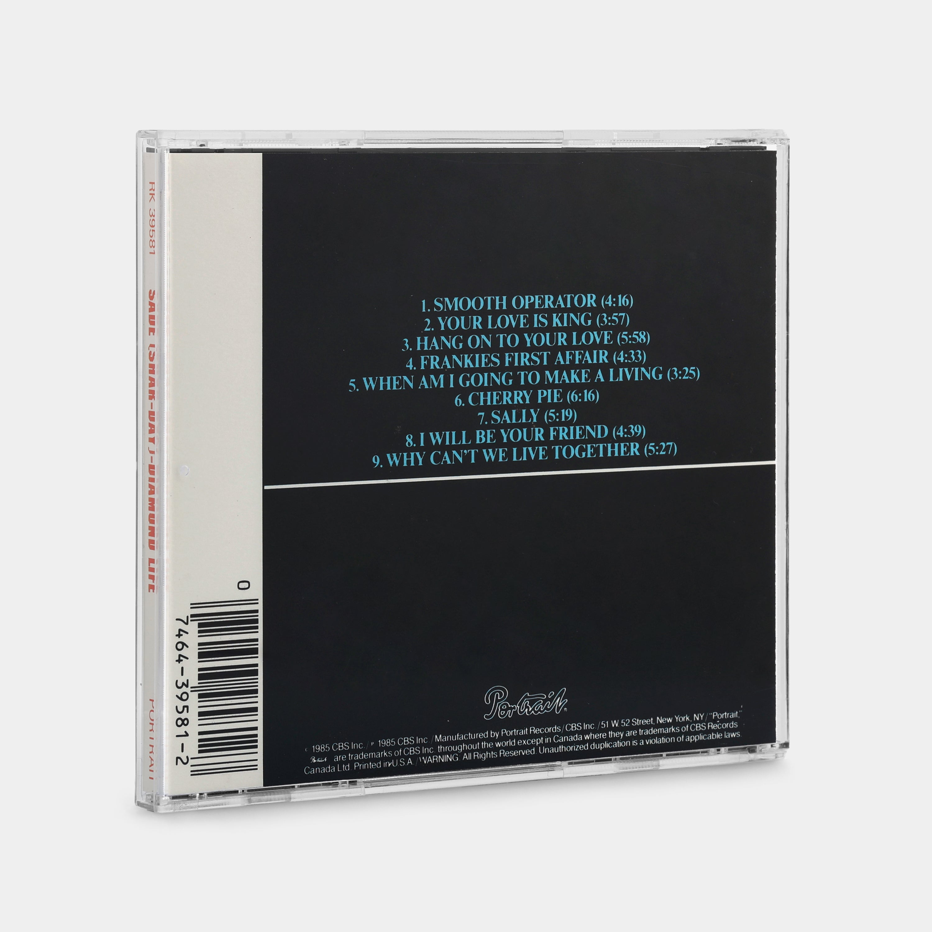 Sade - Diamond Life CD