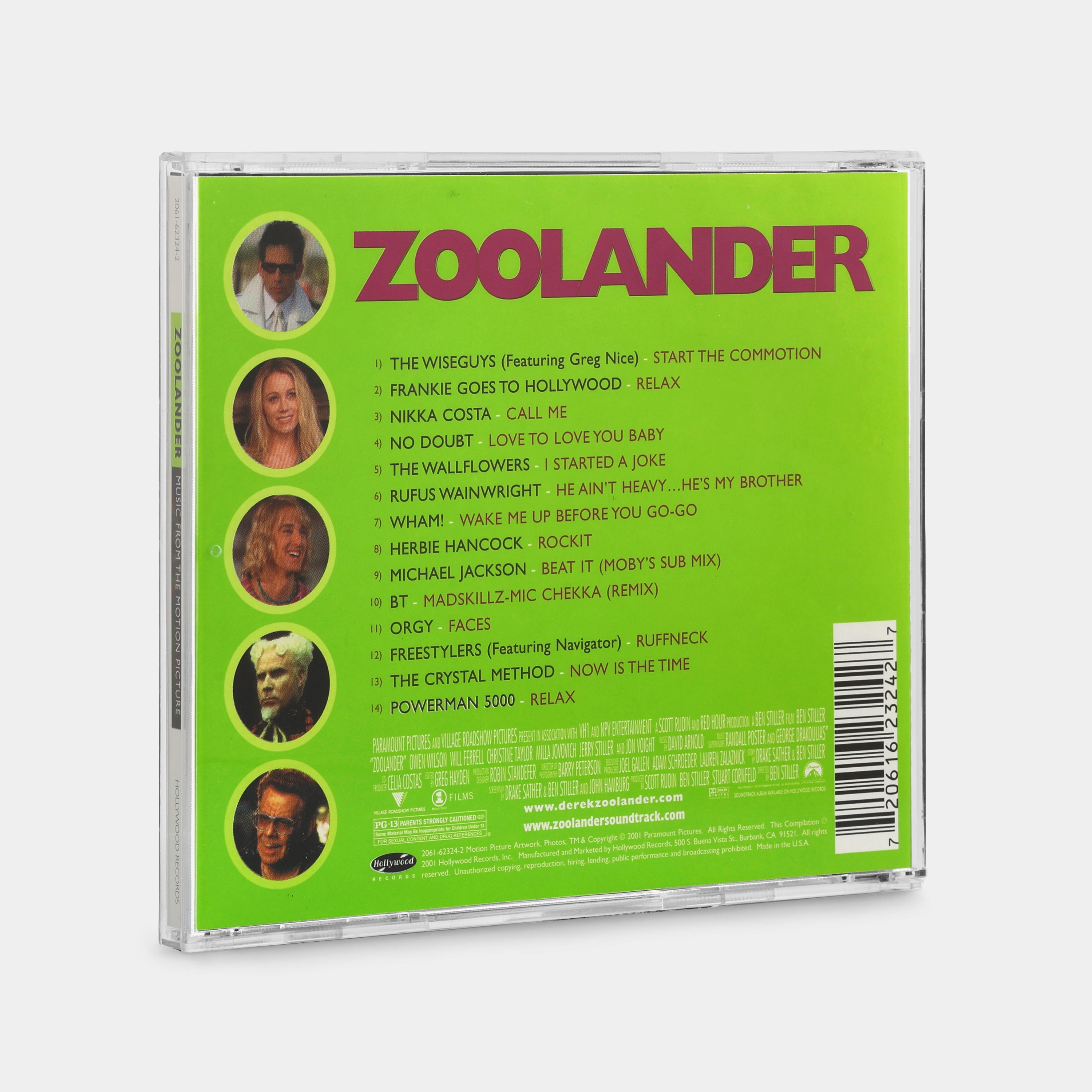 Zoolander: Music From The Motion Picture CD