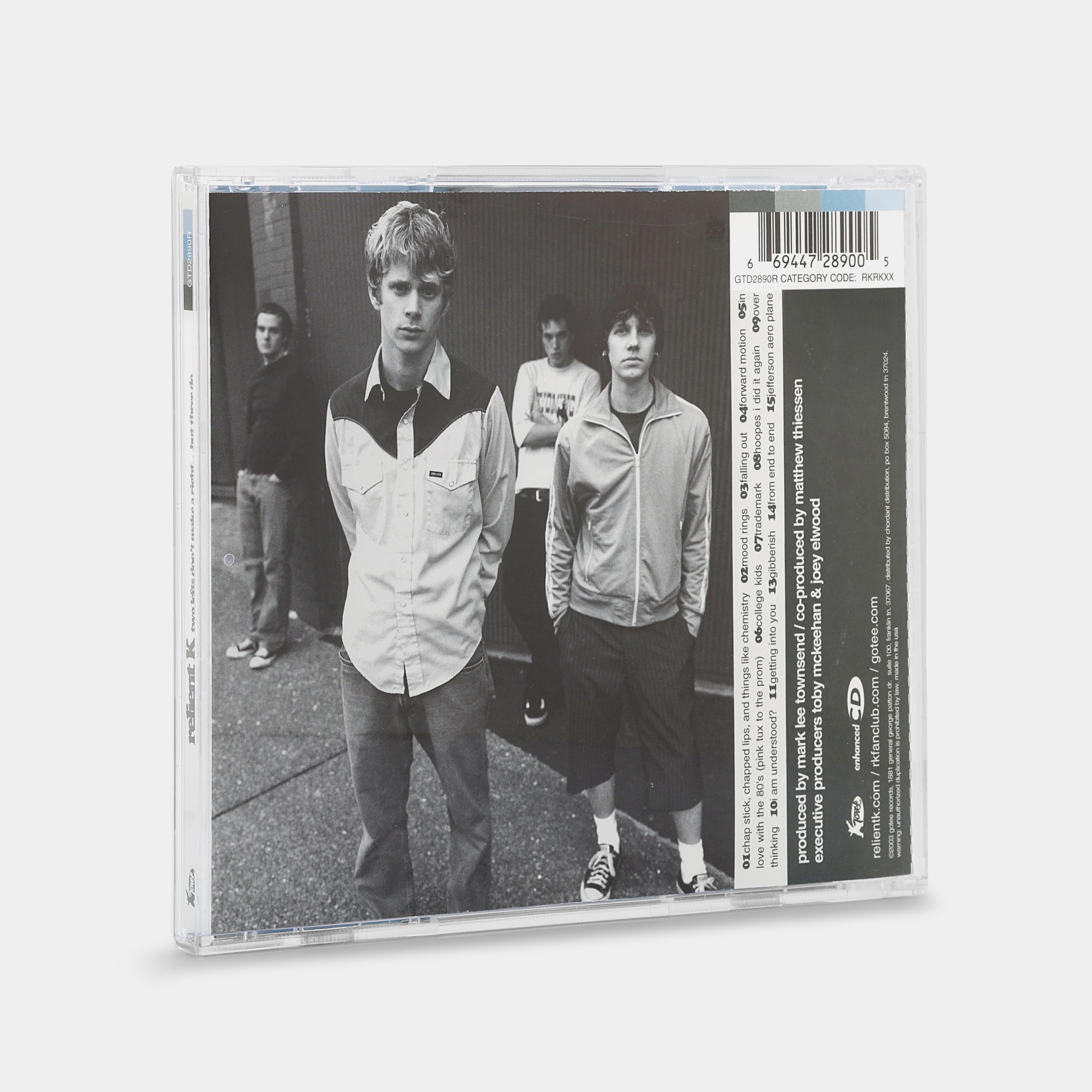 Relient K - Two Lefts Don't Make A Right...But Three Do CD