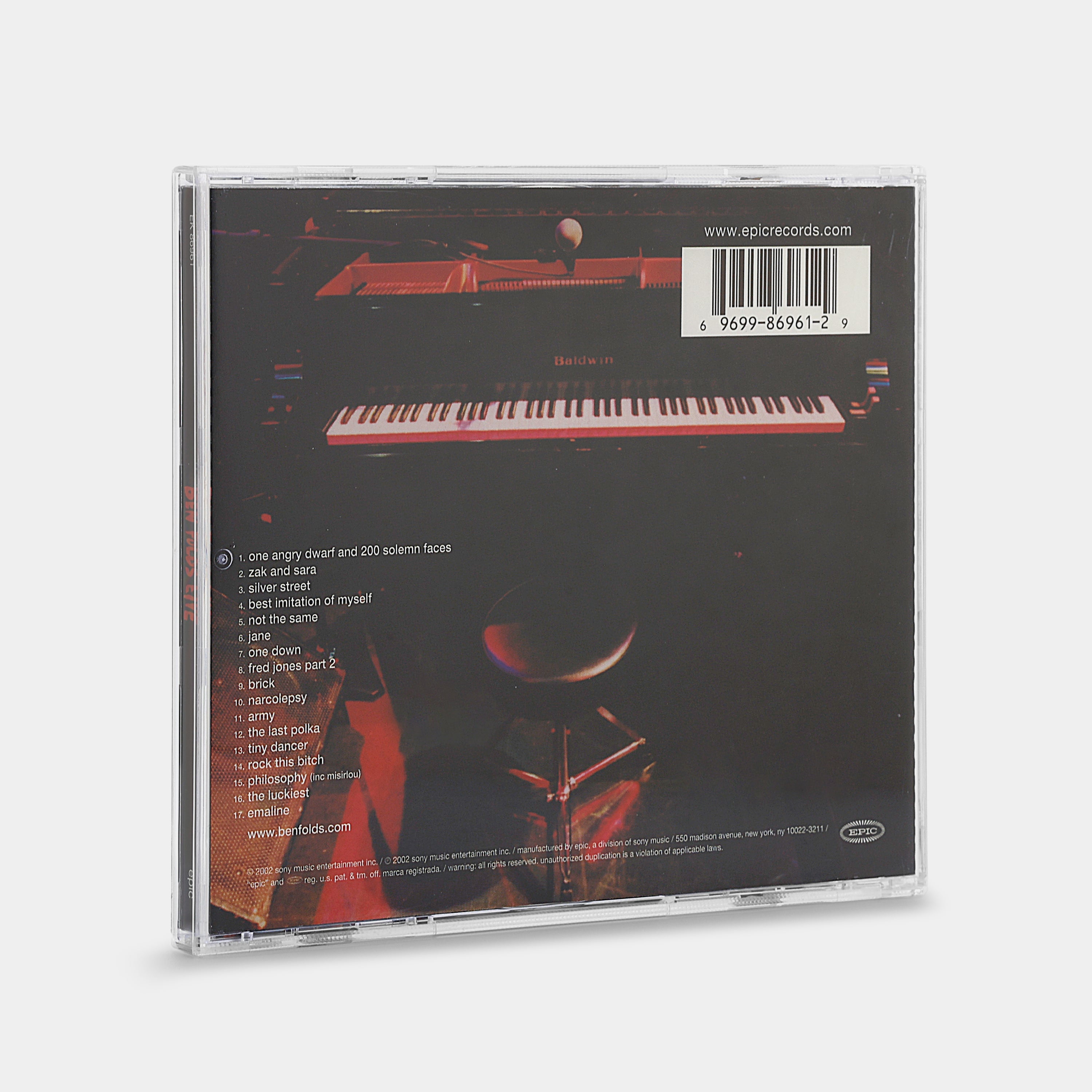 Ben Folds - Ben Folds Live 2xCD