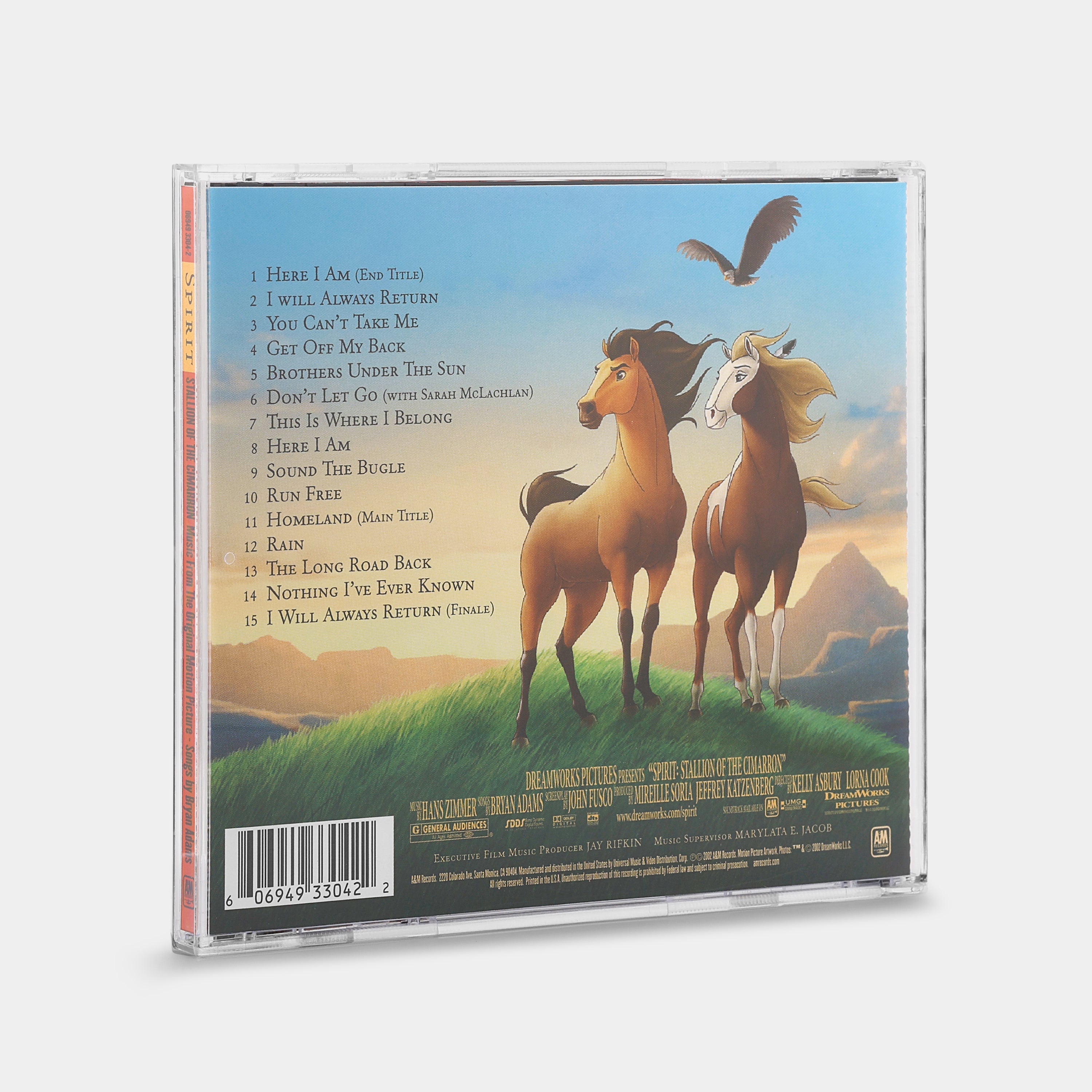 Spirit: Stallion Of The Cimarron (Music From The Original Motion Picture) CD