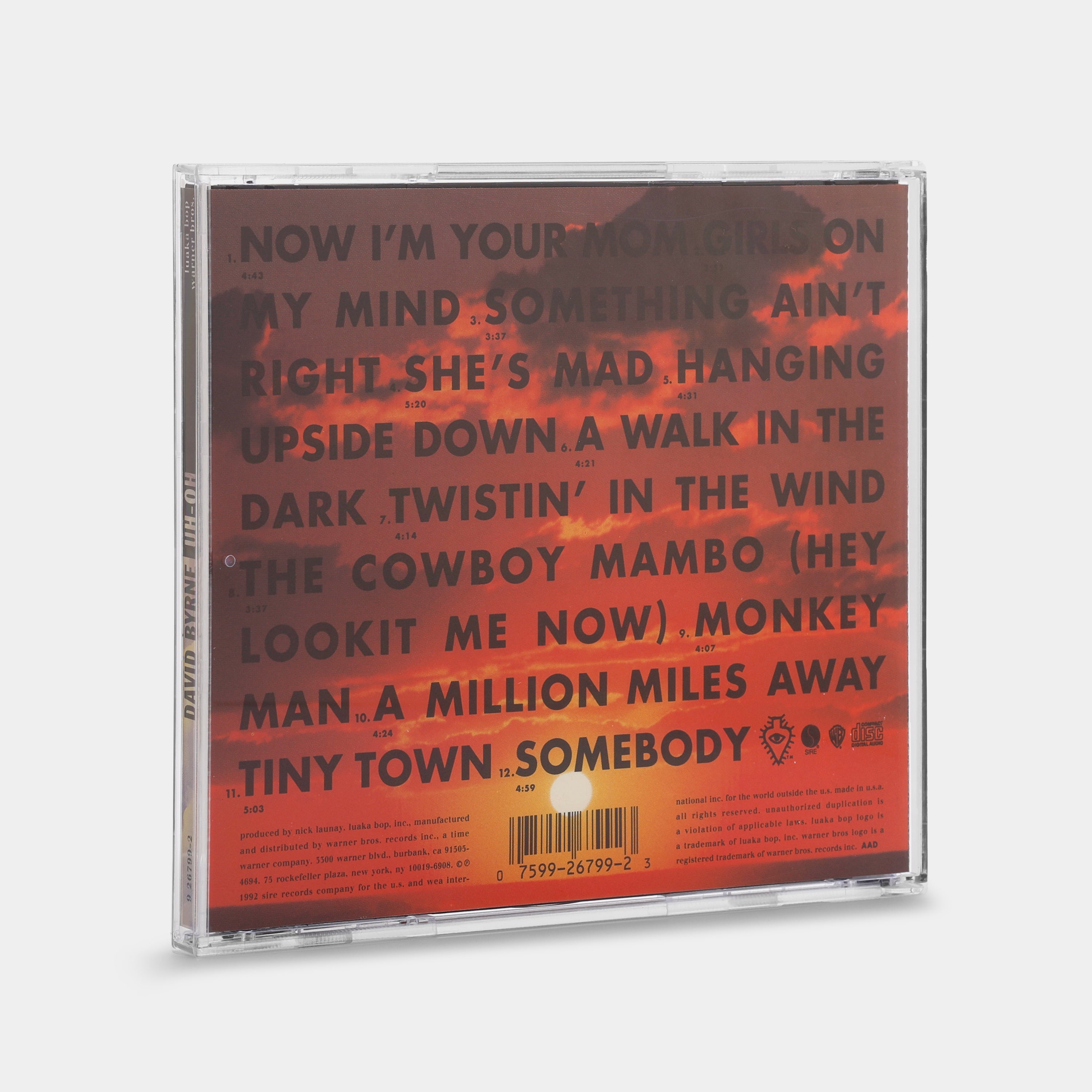 David Byrne - Uh-Oh CD