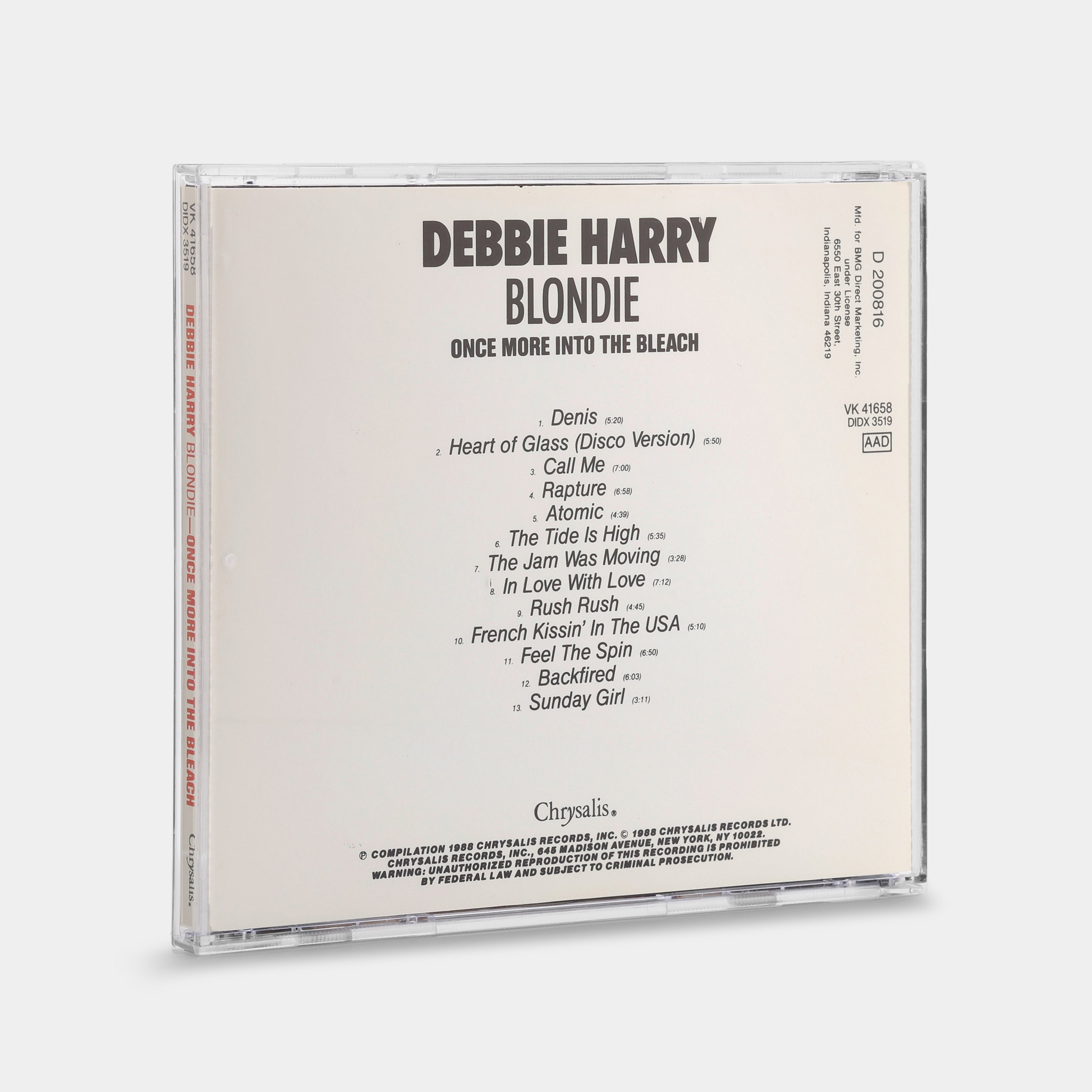 Debbie Harry / Blondie - Once More Into The Bleach CD
