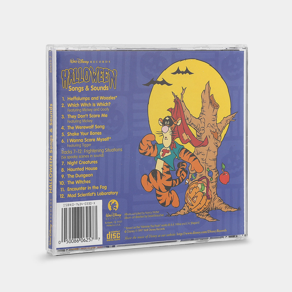 Walt Disney Records: Halloween Songs & Sounds CD