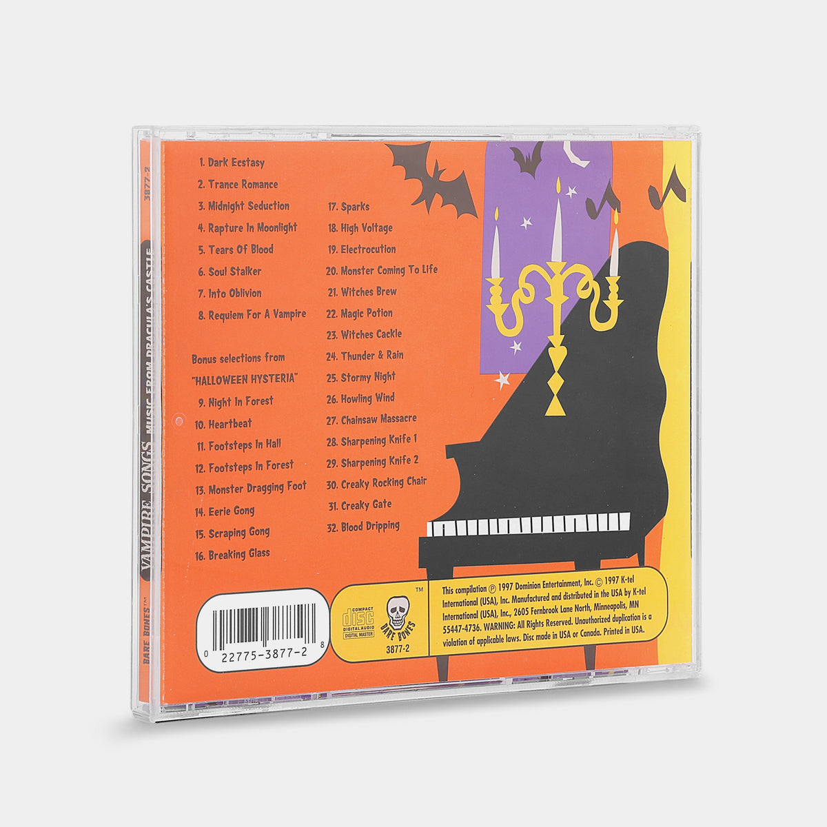 Vampire Songs - Music From Dracula's Castle CD