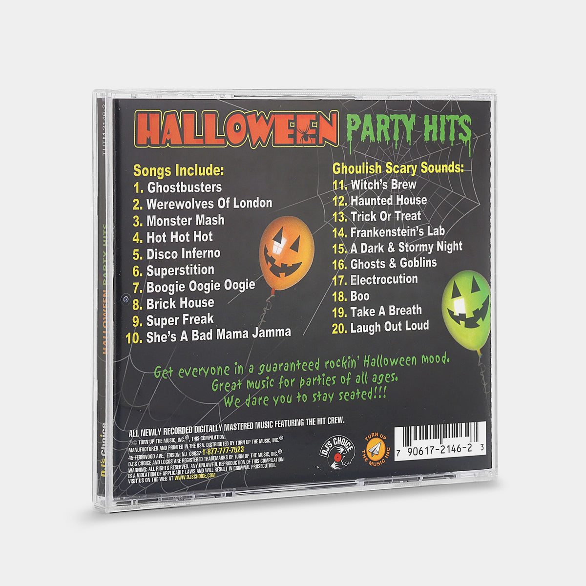 Halloween Party Hits CD