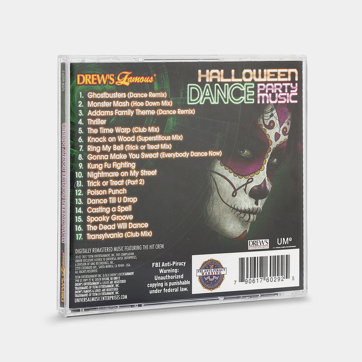 Halloween Dance Party Music CD