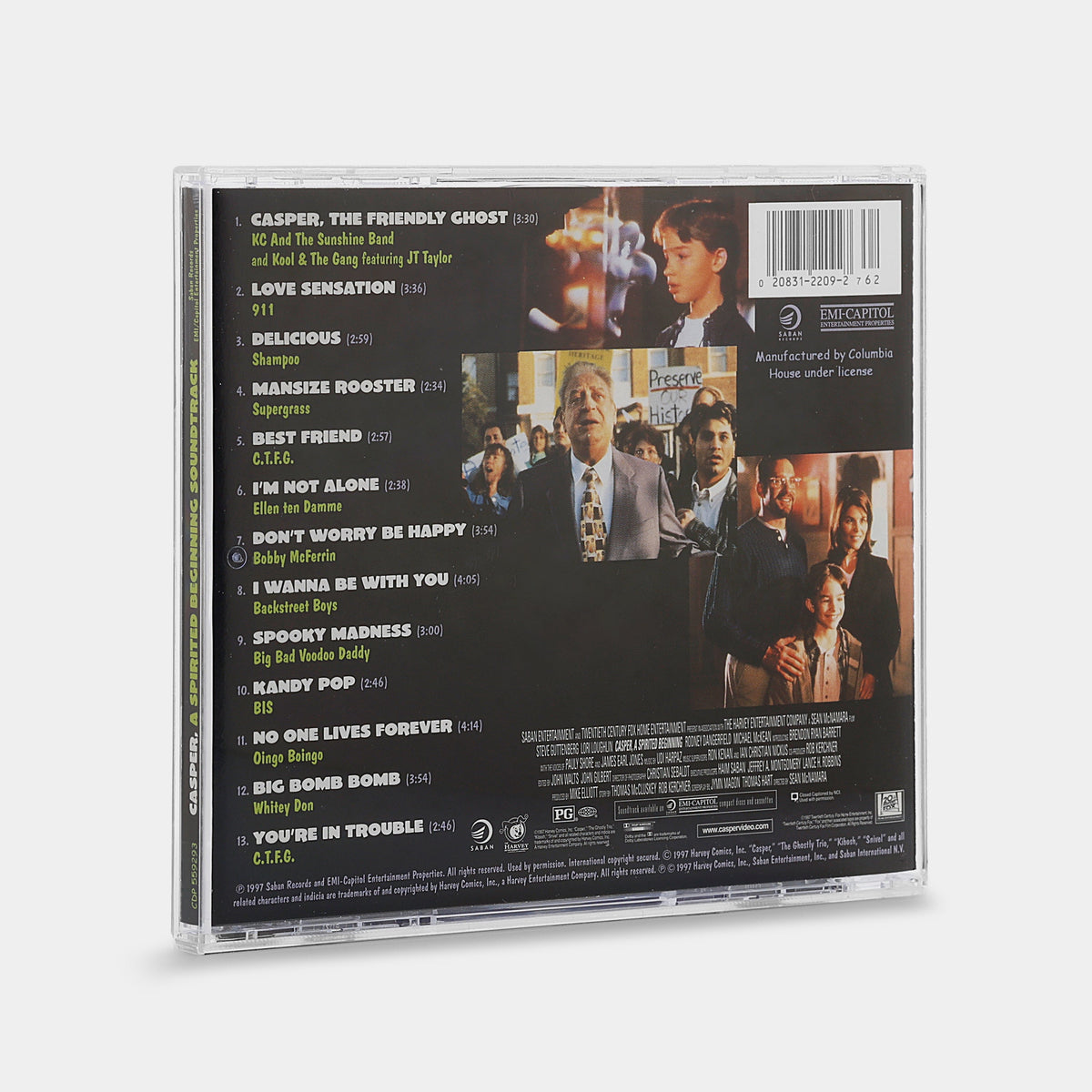Casper, A Spirited Beginning Soundtrack CD