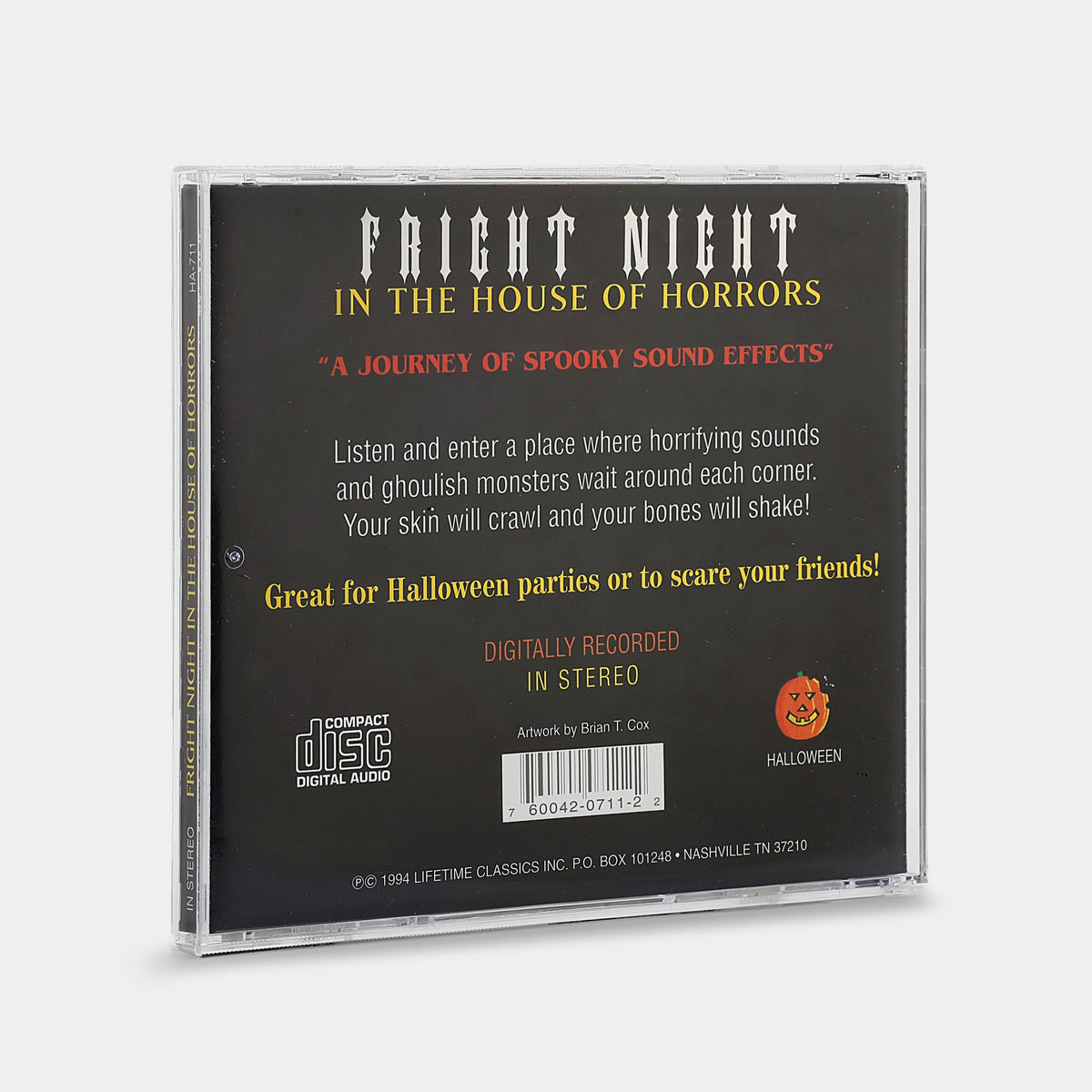 Fright Night In The House Of Horrors CD