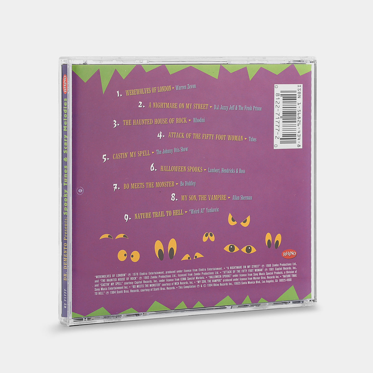 Dr. Demento Presents: Spooky Tunes & Scary Melodies CD